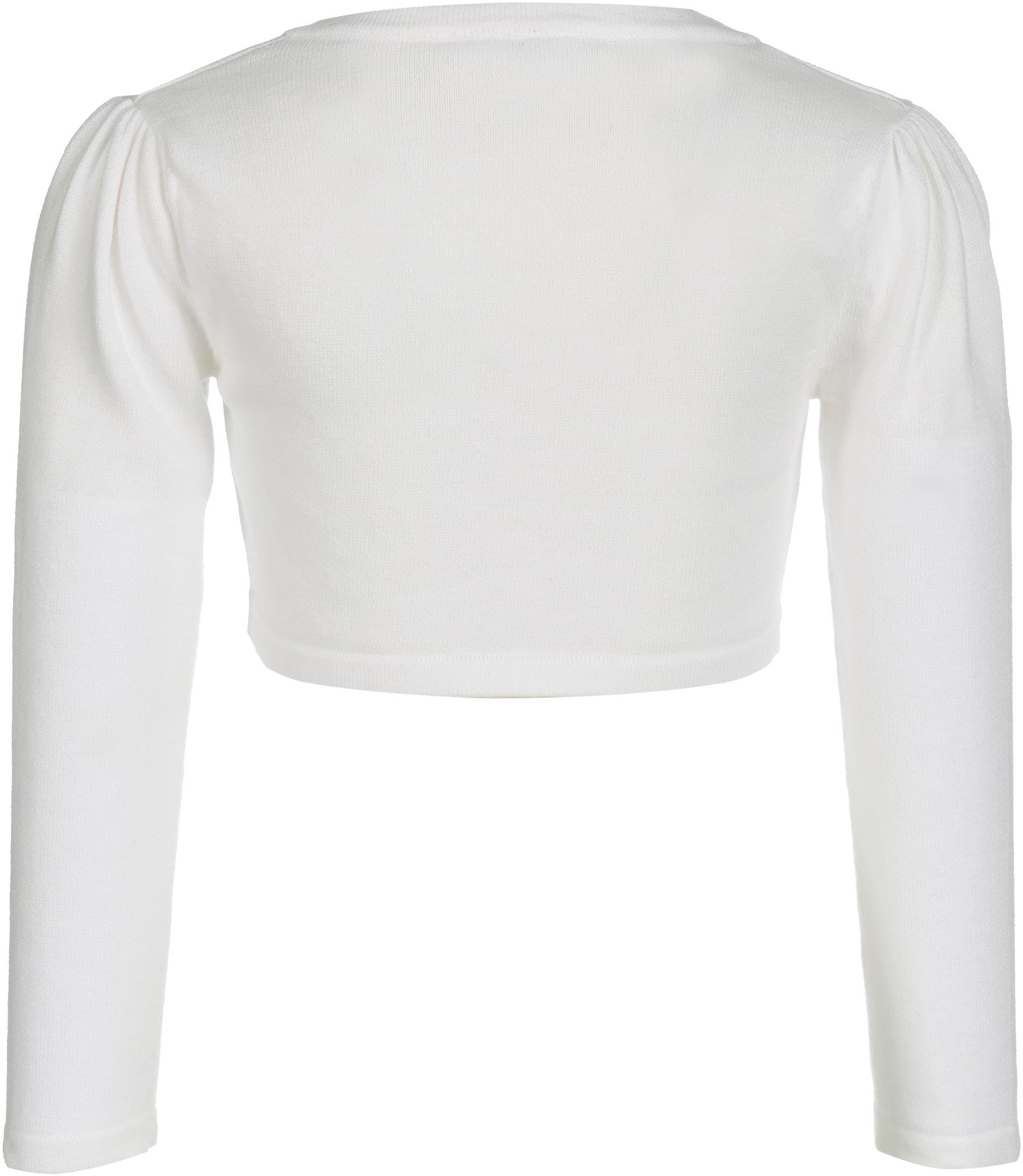 happy girls Bolero »cardigan« vorne mit schönen Zierperlen bestickt