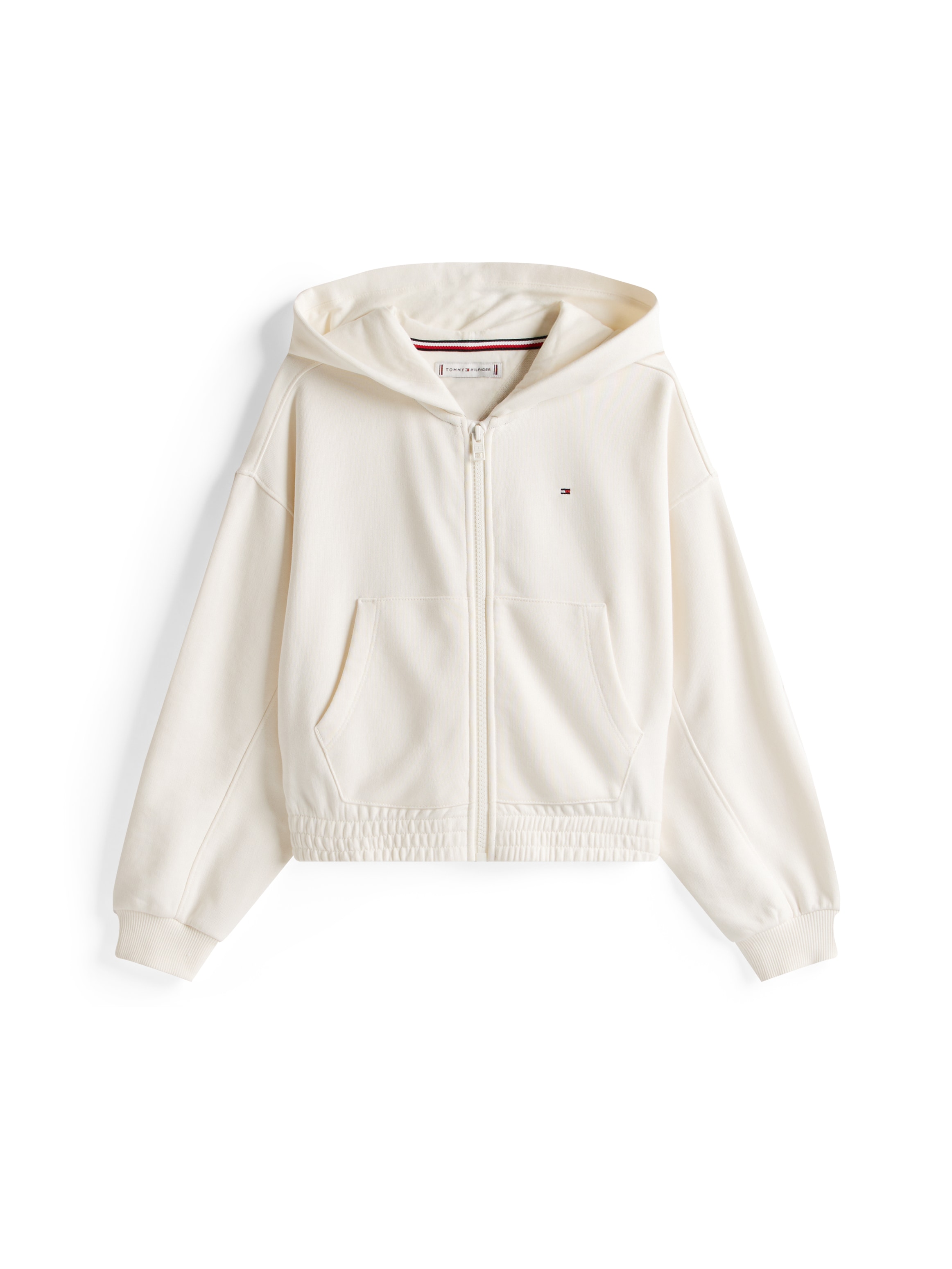 Tommy Hilfiger Kapuzensweatjacke »TOMMY PUFF PRINT ZIP THRU HOODIE« für Kinder bis 16 Jahre, Druck auf der Kapuze