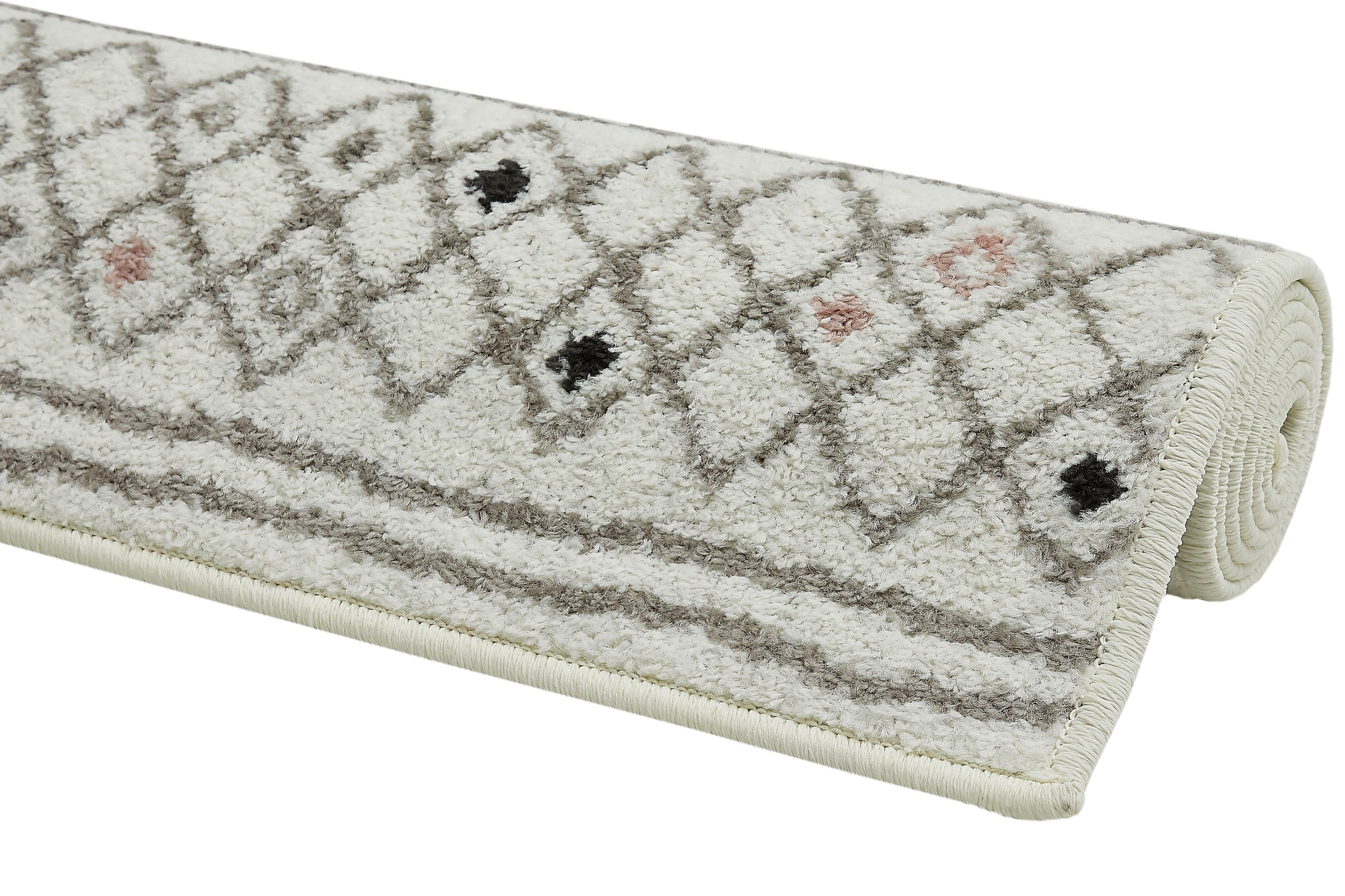 Andiamo Teppich »Bolonia 3«, rechteckig, 6 mm Höhe, Kurzflor, modernes Rauten Muster, ideal im Wohnzimmer & Schlafzimmer