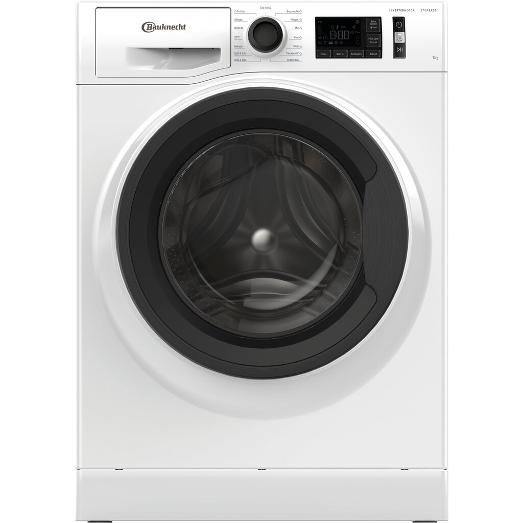BAUKNECHT Waschmaschine »WM Elite 711 CC«, WM Elite 711 CC, 7 kg, 1400 U/min