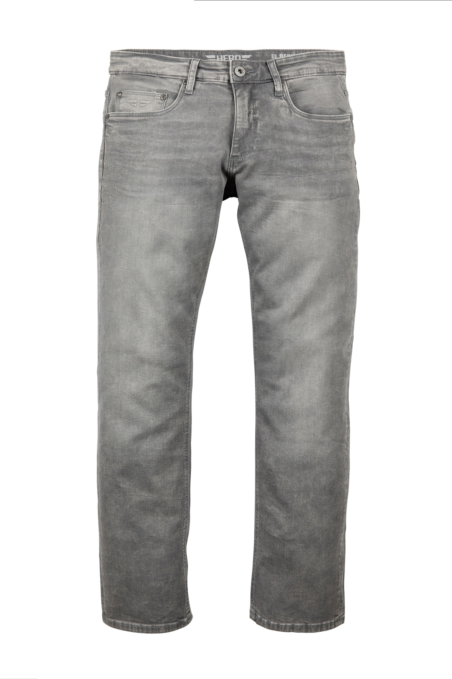 HERO by John Medoox 5-Pocket-Jeans »Phoenix Denim BIG Season Straight Cut Stretch«, Straight Fit Casual Clean Wash Denim Jeans für Herren