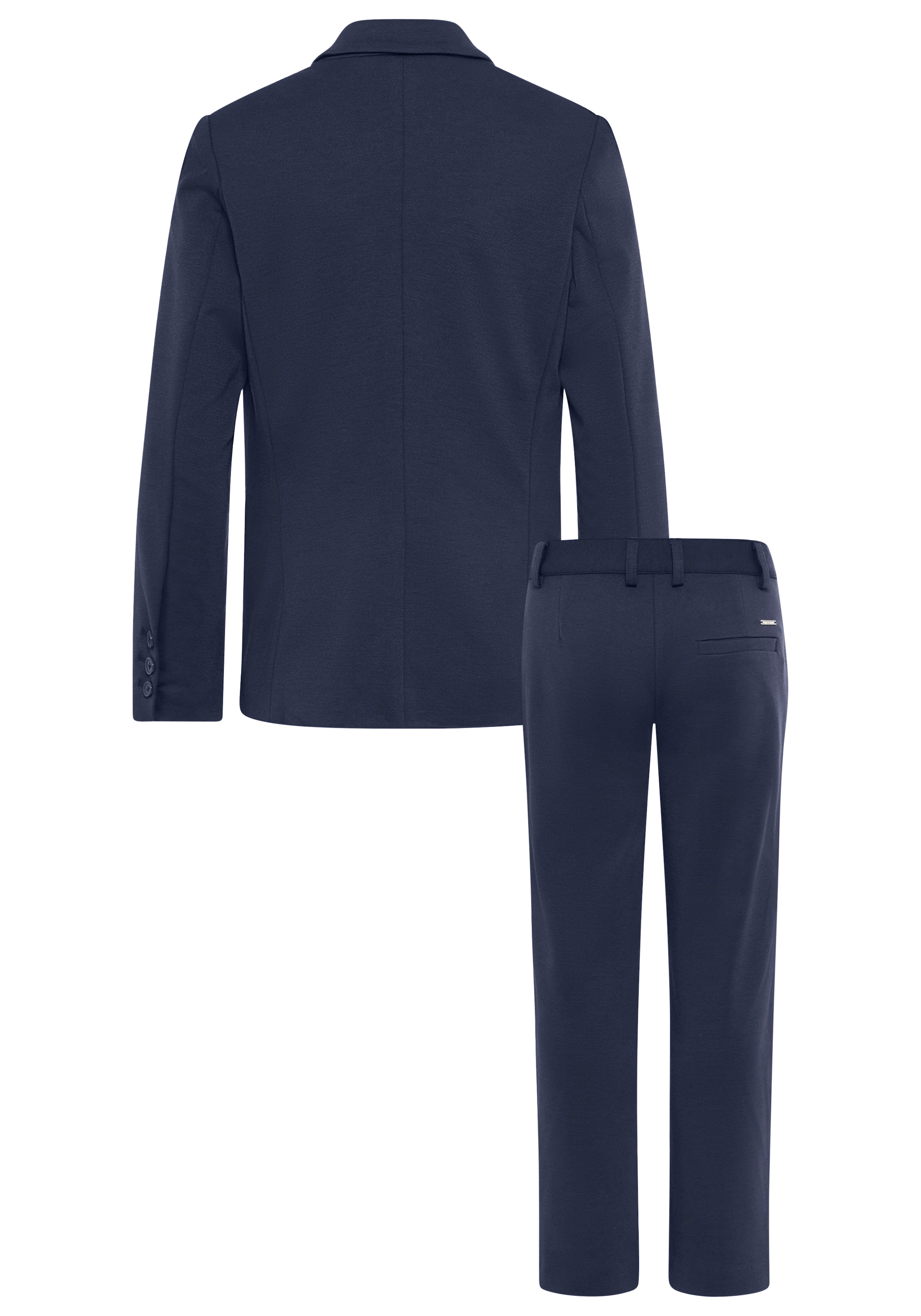 Bruno Banani Anzug »2tlg. Jersey Anzug für Jungen« Set, Sakko & Hose, 2 tlg. Basic Für jeden Anlass passend. Eleganter Jersey Anzug für TEENS
