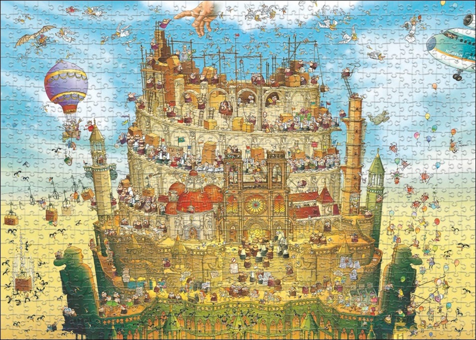 HEYE Puzzle »High Above«, Made in Europe