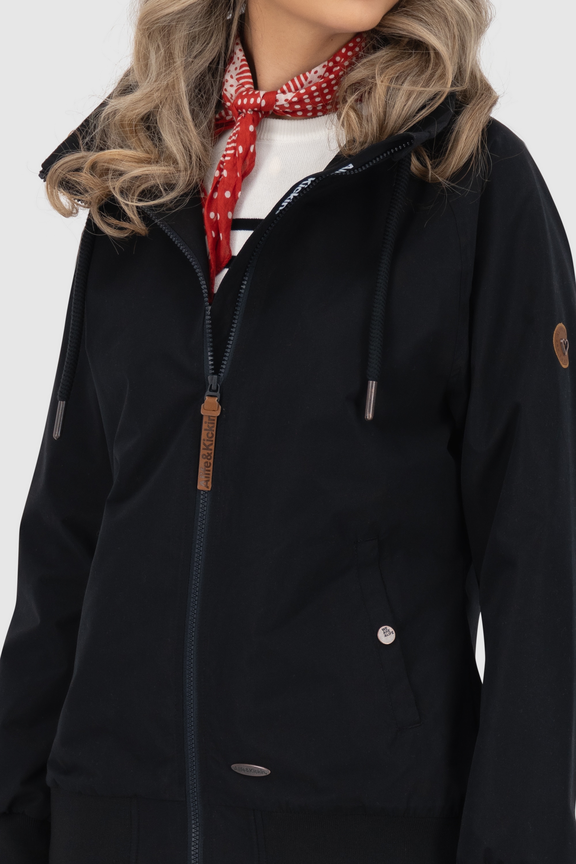 Alife & Kickin Outdoorjacke »JORANAAKA«, mit Kapuze