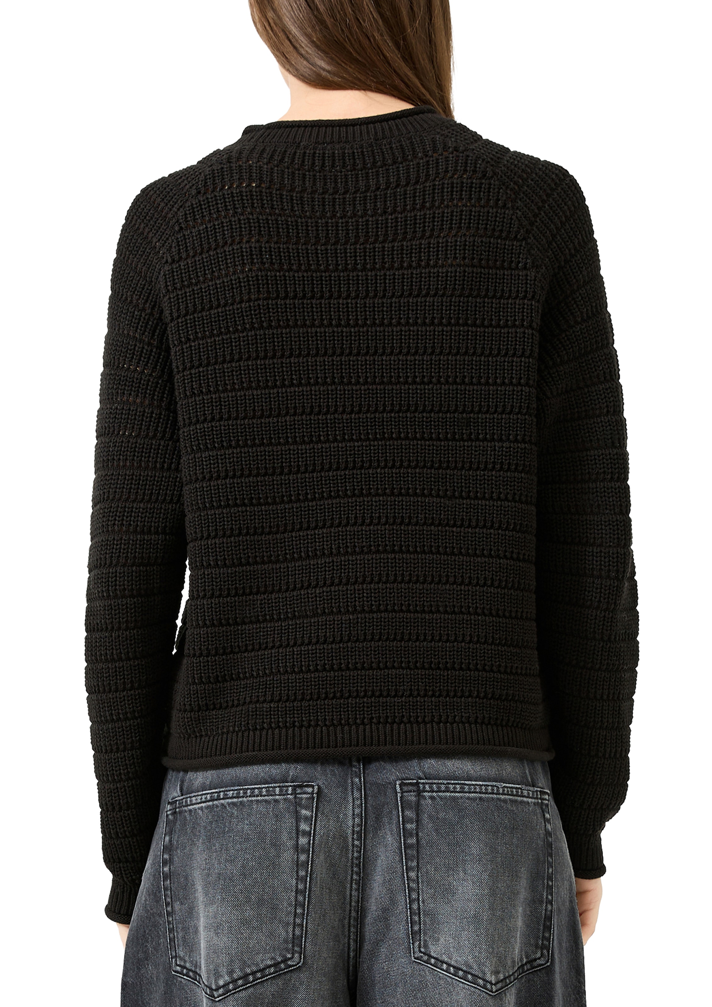 QS Strickpullover Raglanärmel sorgen für mehr Beweglichkeit