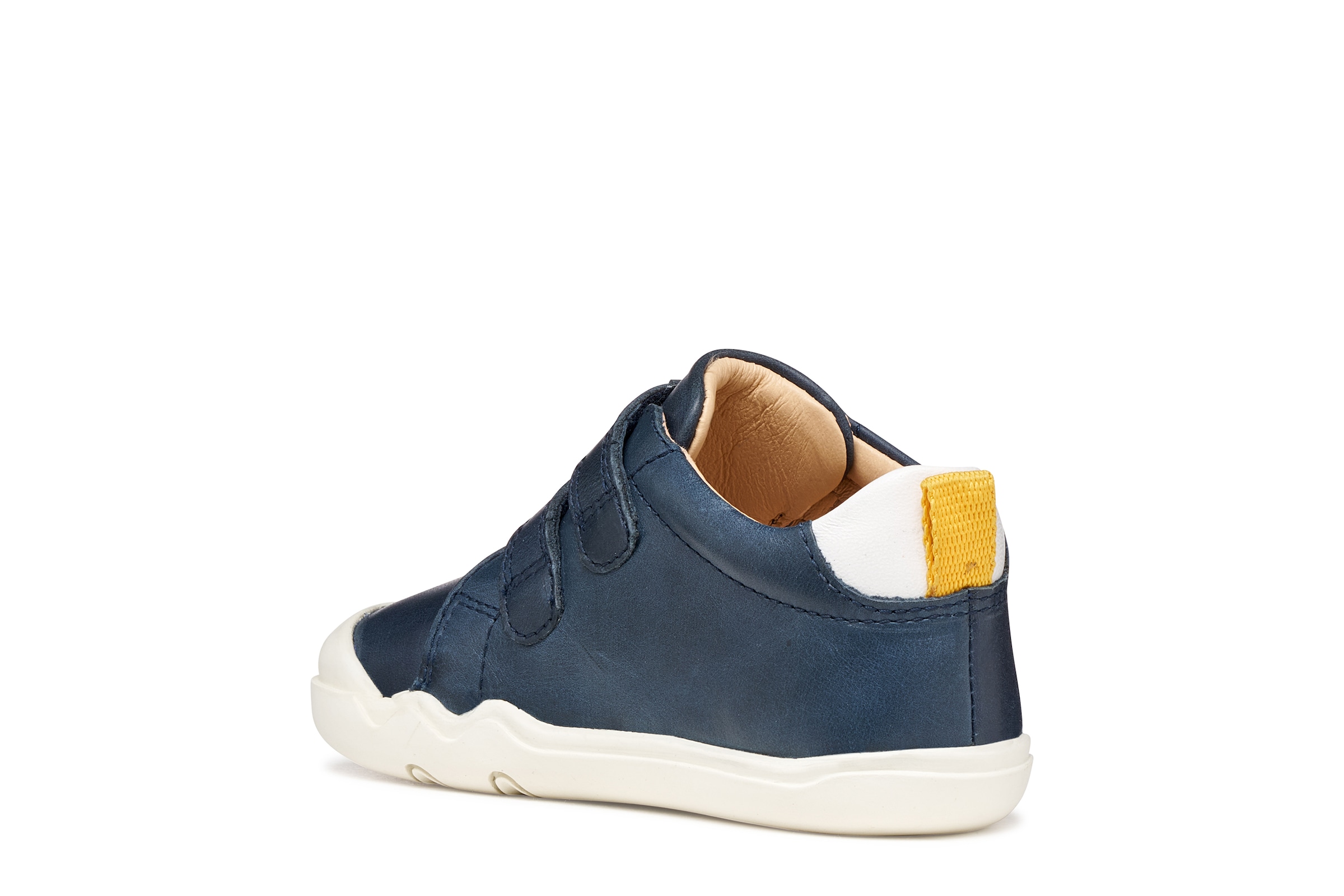 Geox Barfußschuh »B STEPPIEUP BOY«  Babyschuh, hochgezogener Vorderkappe, Größenschablone zum Download