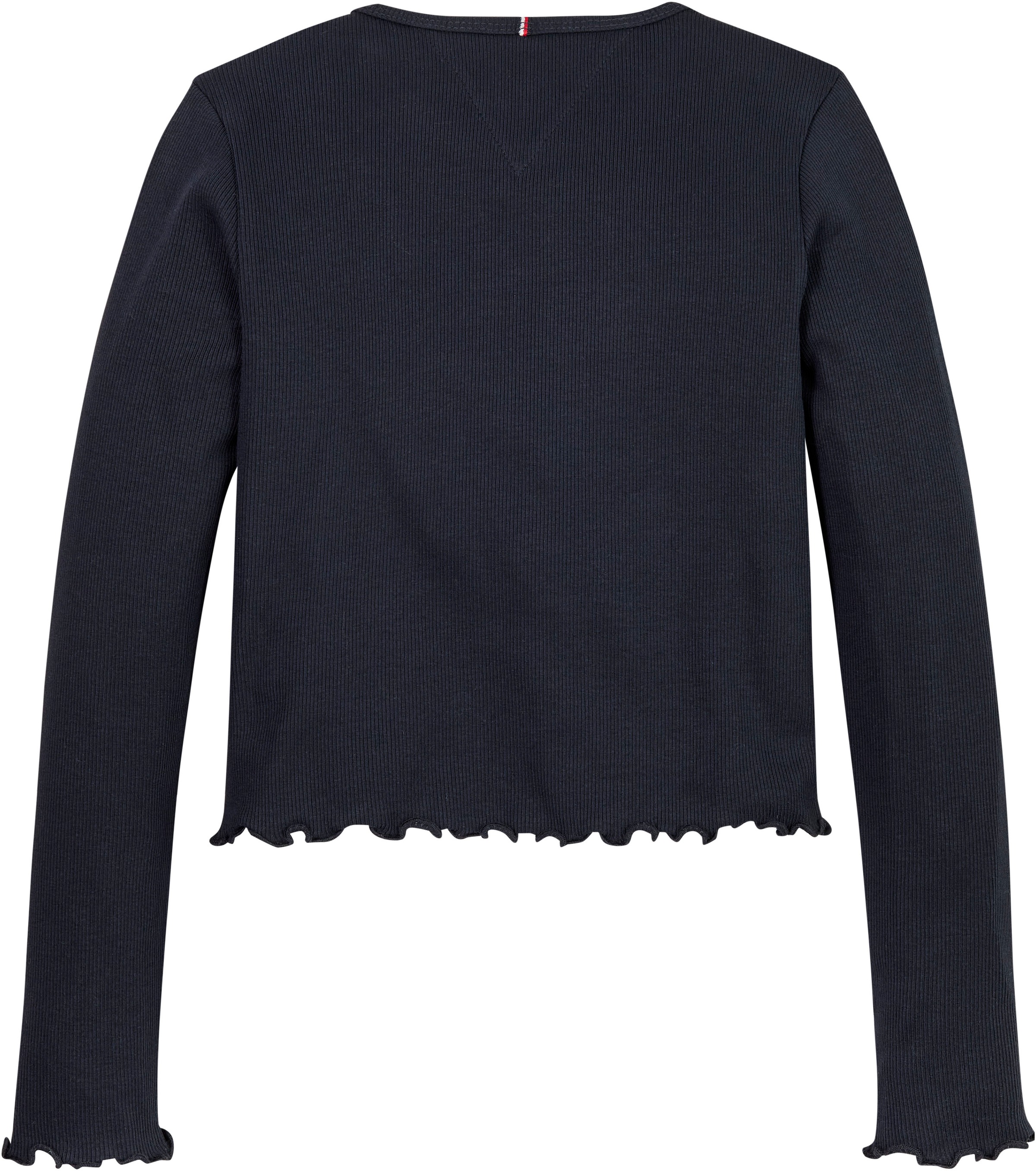 Tommy Hilfiger Langarmshirt »ESSENTIAL RIB TOP L/S«, in leichter Rippenstruktur