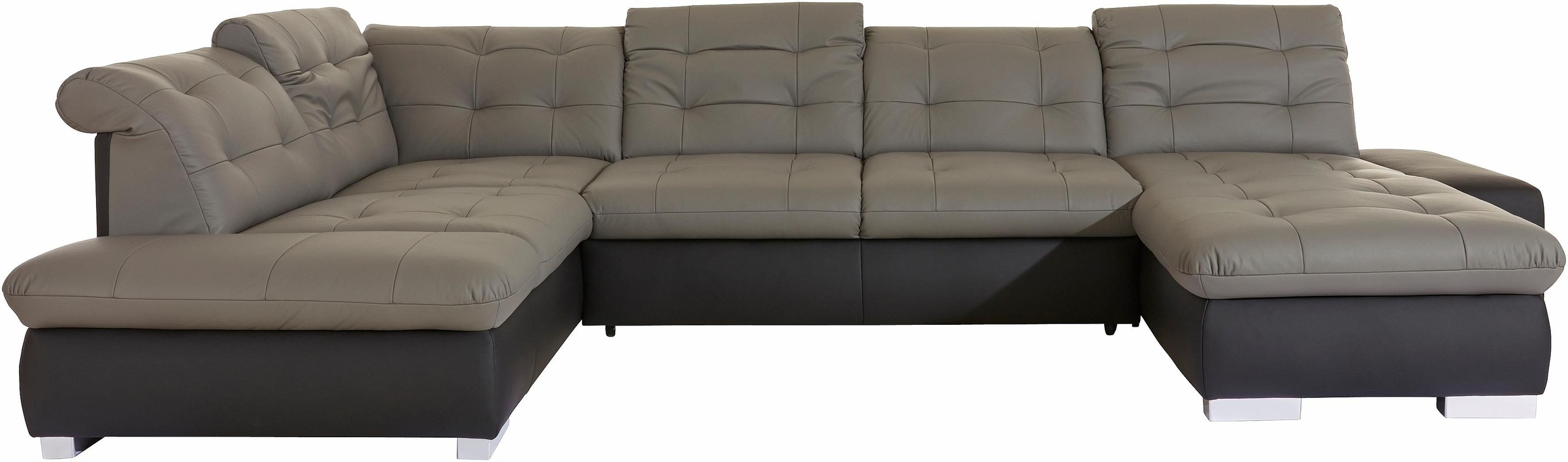 sit&more Wohnlandschaft "Ontario U-Form" XXL, wahlweise mit Bettfunktion günstig online kaufen