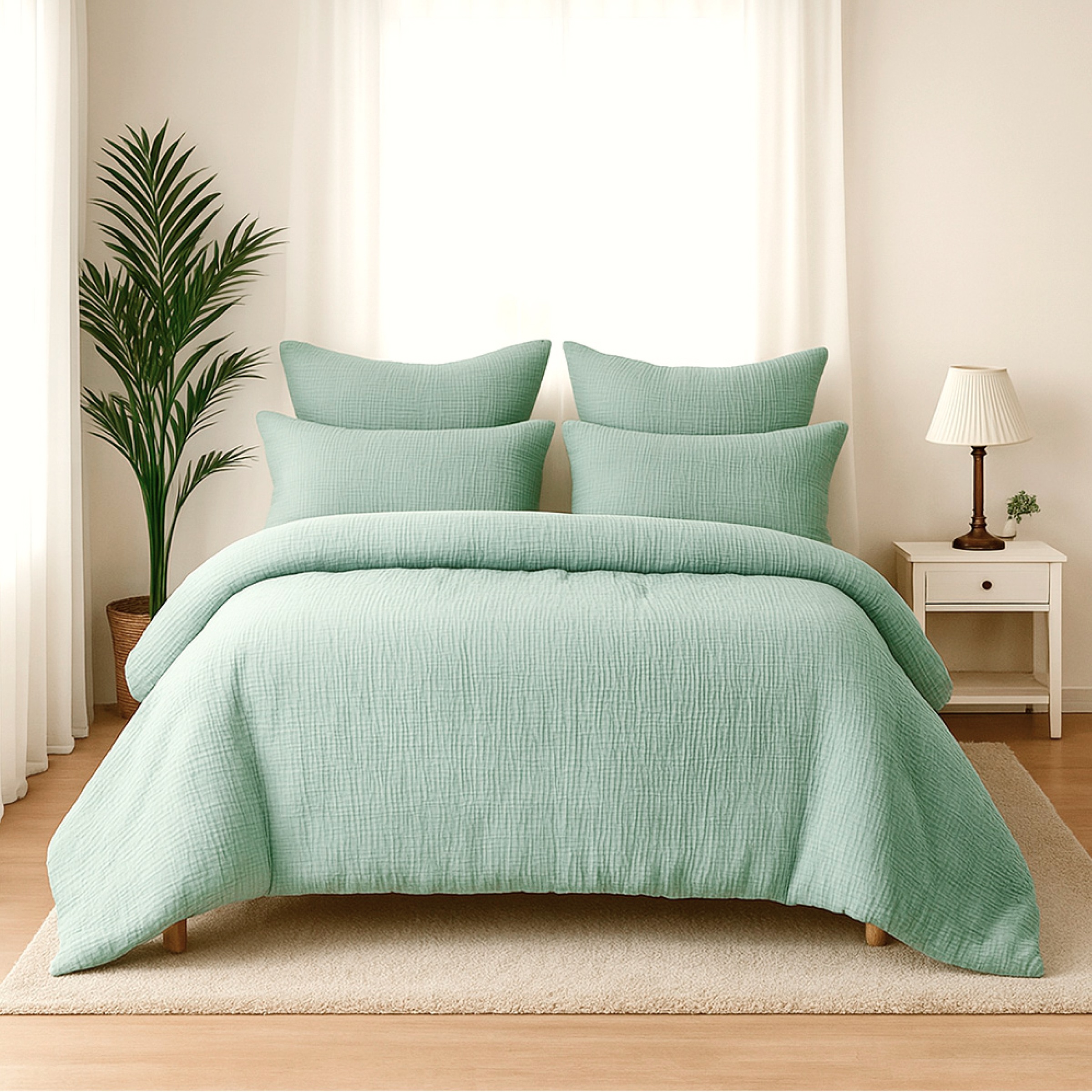 Wolkenfeld Kissenbezug »Wolkenfeld Musselin Kissenbezug 40x80 - 80x80 cm mi günstig online kaufen