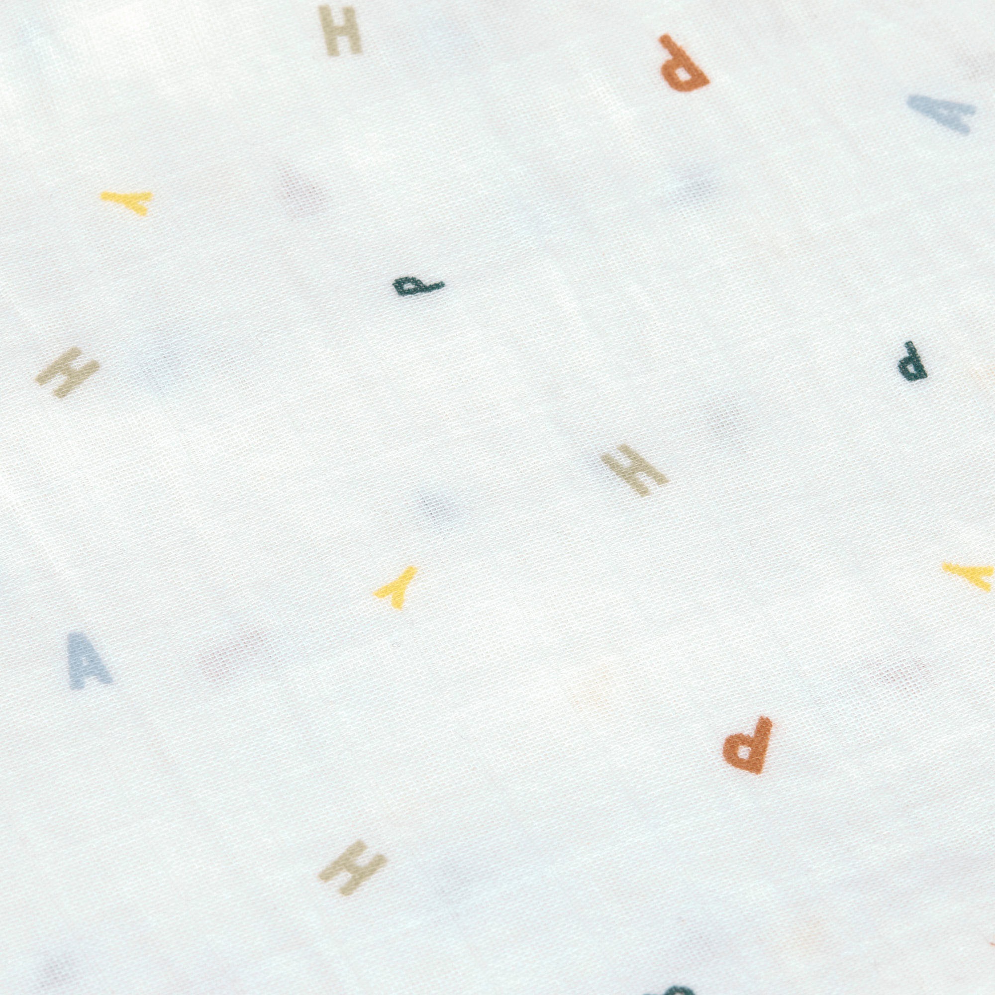 LÄSSIG Stoffwindeln »Mullwindeln, M, Happy Fruits, blue« GOTS made with organic materials, zertifiziert durch BCS 27262