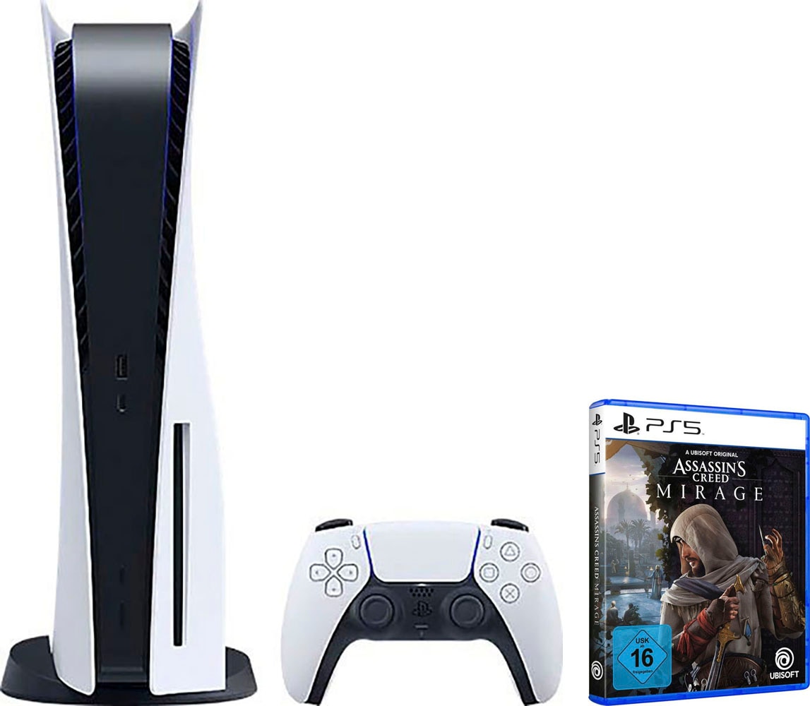 PlayStation 5 Konsolen-Set »Assassin's Creed Mirage + PlayStation 5 Disk Edition«