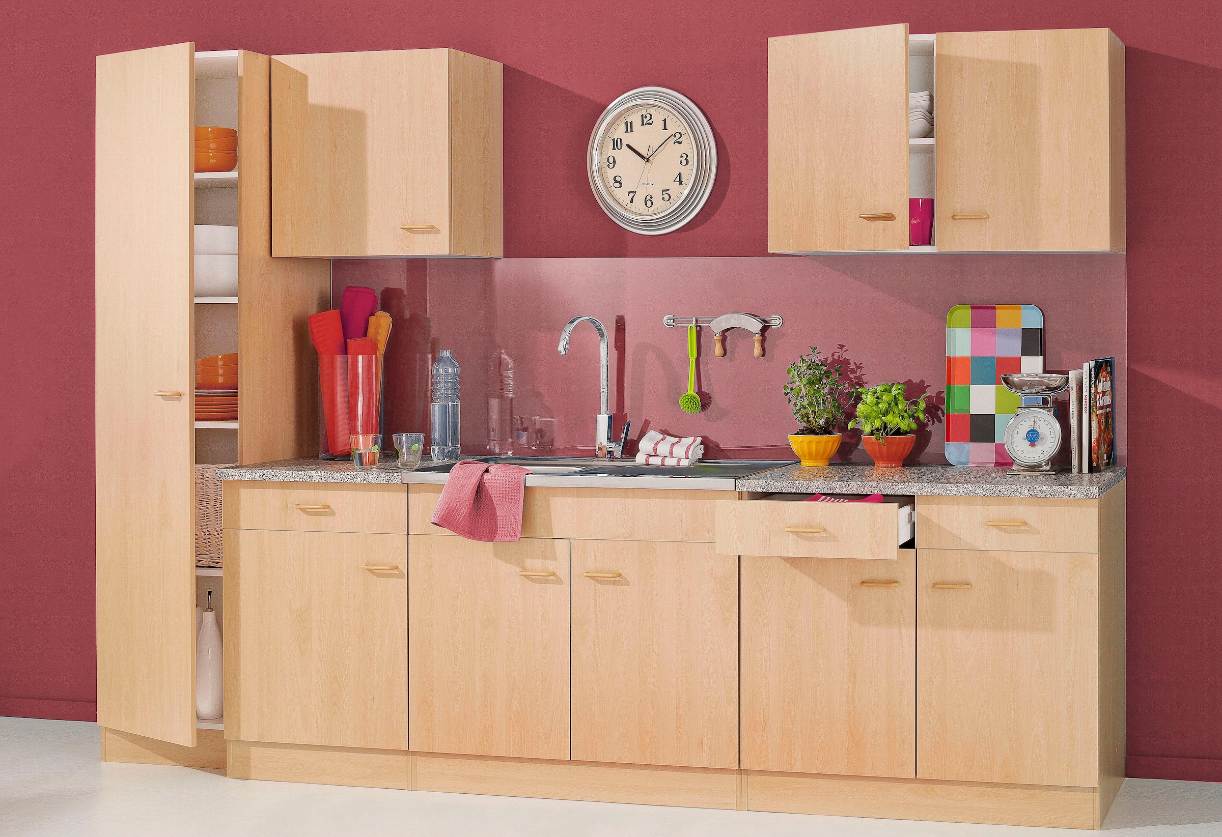 KOCHSTATION Spülenschrank »KS-Elster«, Breite 100 cm