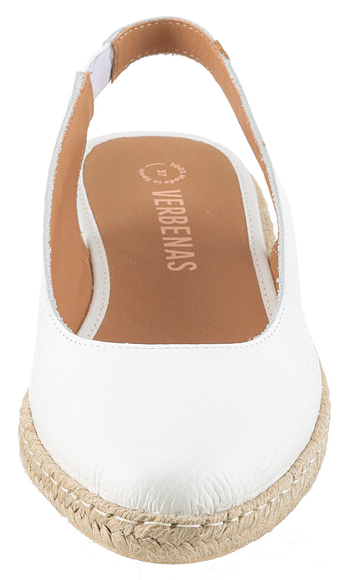 VERBENAS Slingsandale »Kiara Nucleo«, Sommerschuh, Slingsandale, Slipper, Schlupfschuh mit Juterahmen