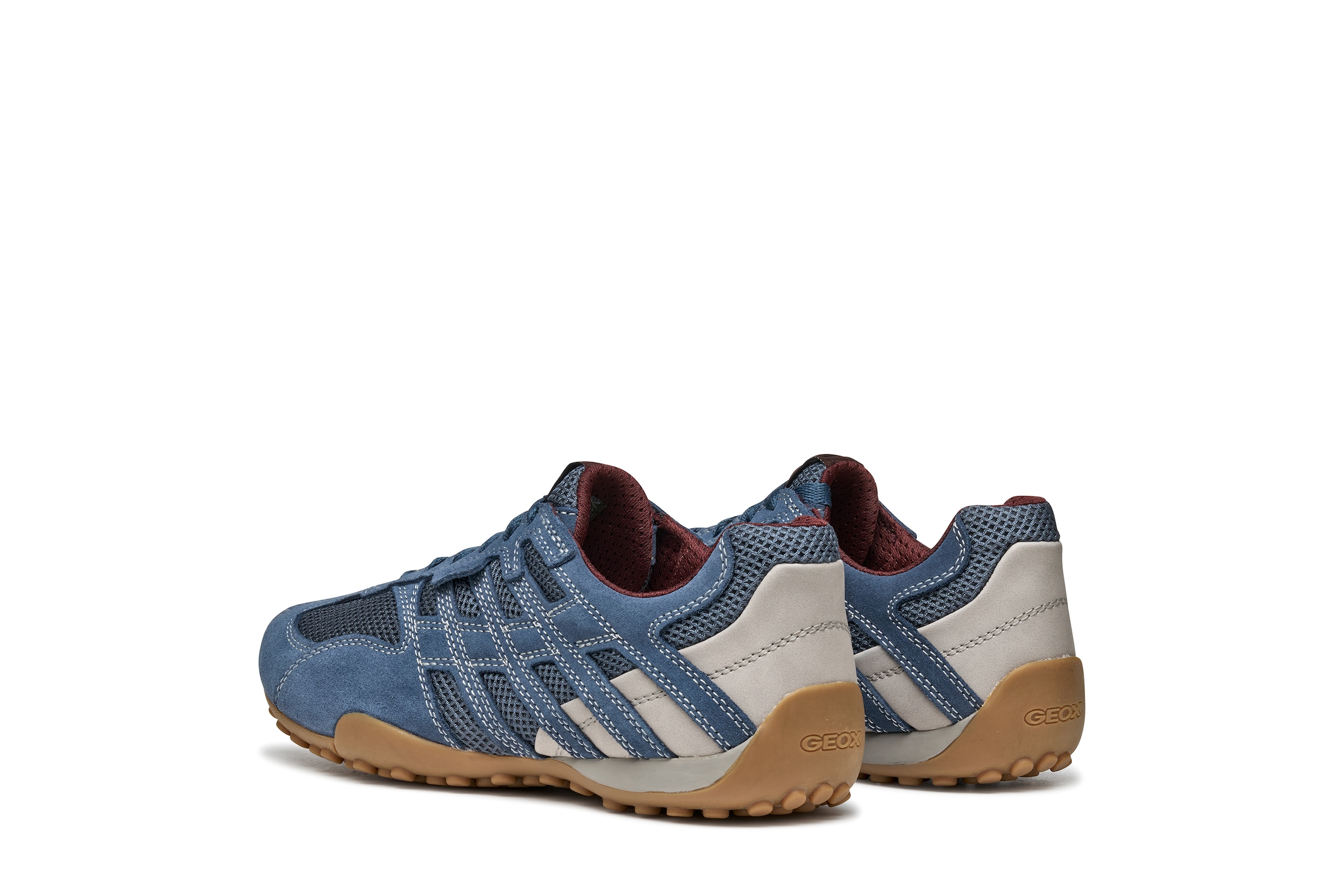 Geox Schnürschuh »U SNAKE ORIGINAL«  , Schnürschuh, Freizeitschuh, Trekking Sneaker mit Lederinnensohle