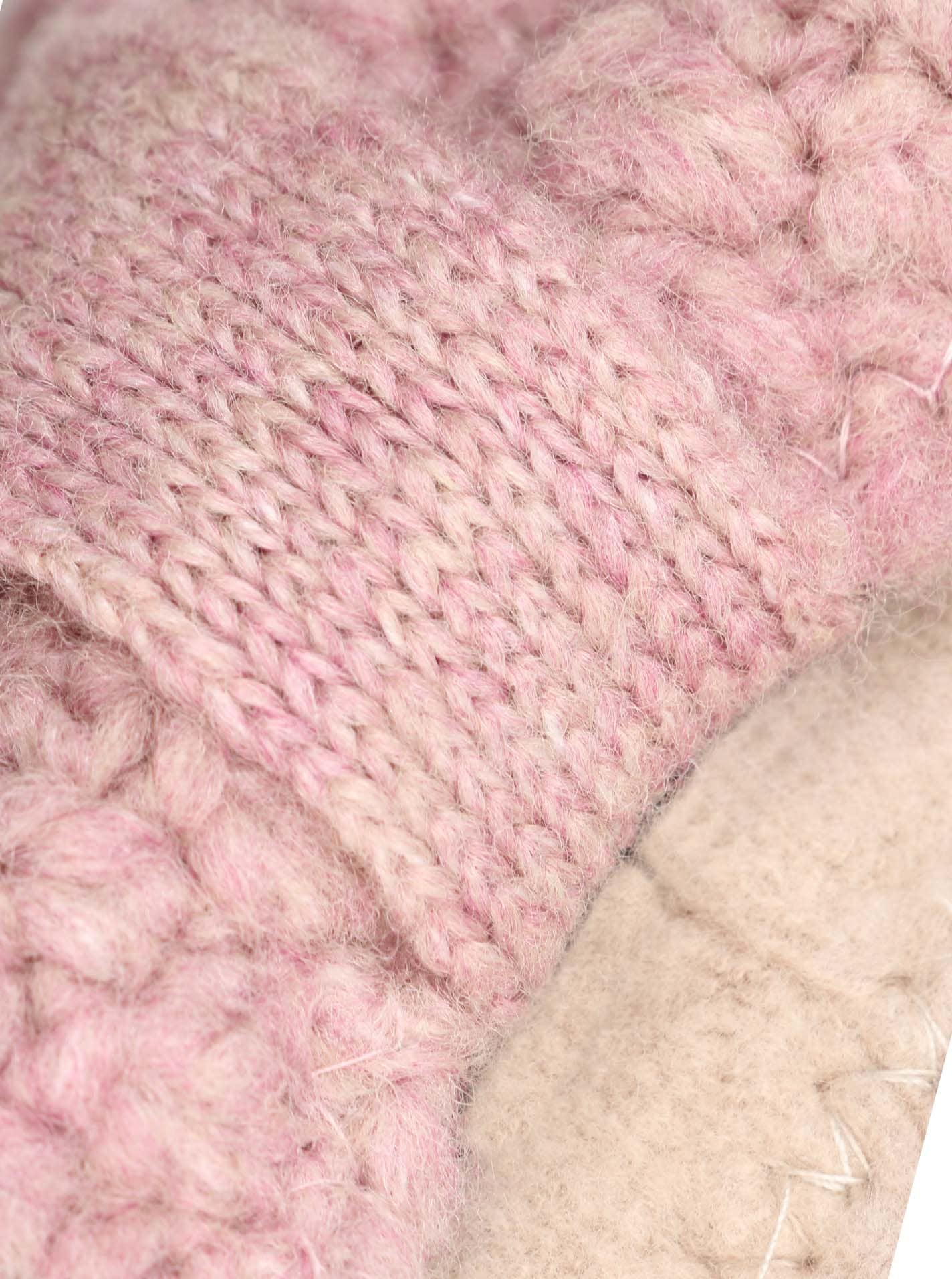 Zwillingsherz Stirnband »"Muster"« mit Muster, Knoten und Wollanteil