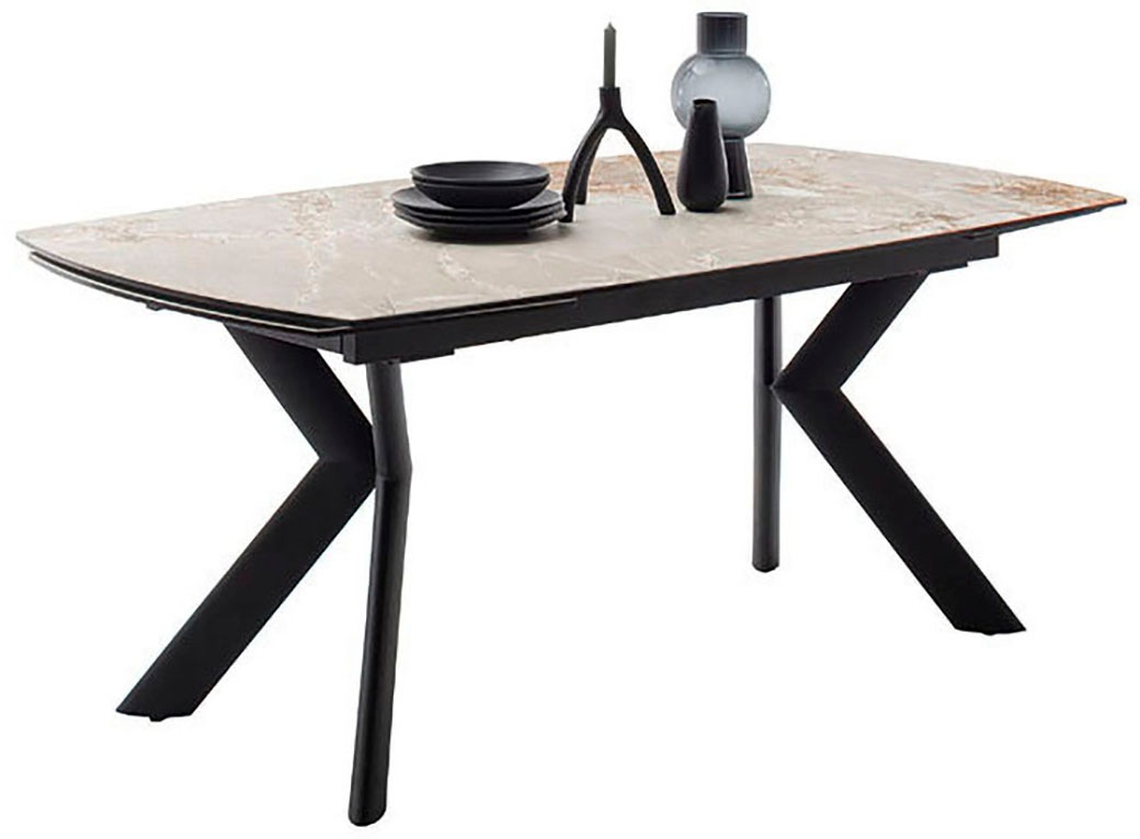 MCA furniture Esstisch »OSSANA Vierfußtisch 180-260 cm«, (Einzelstück), Ker günstig online kaufen