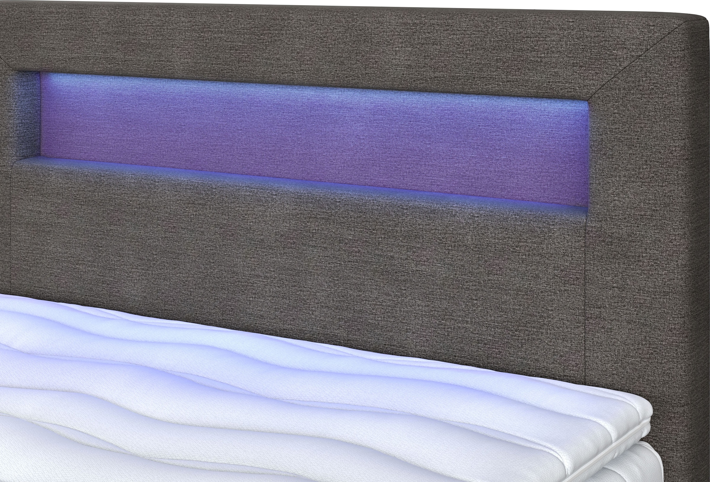 COTTA Boxbett »Kelly«, ausgestattet mit LED-Licht, inkl. Bettkasten