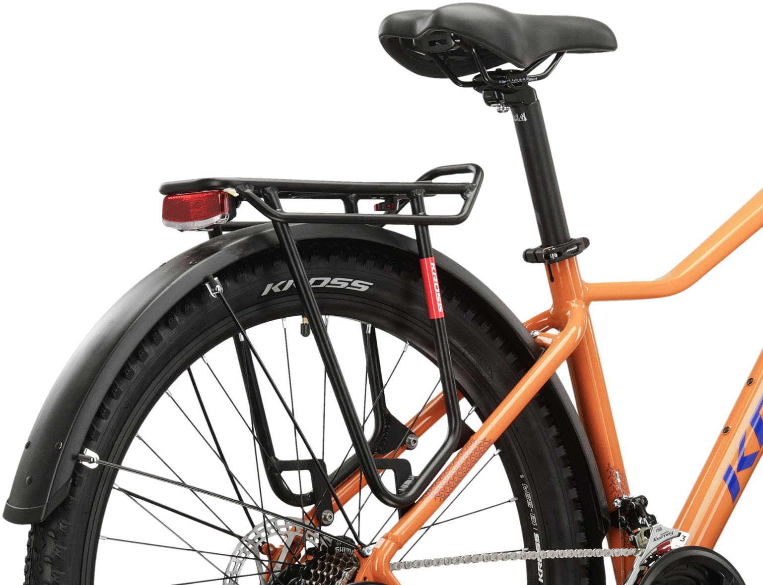 Kross Mountainbike »KROSS MTB Hardtail Lea 2.0 27,5" orange«, 21 Gang, Shimano, ALTUS M310 Schaltwerk, Kettenschaltung