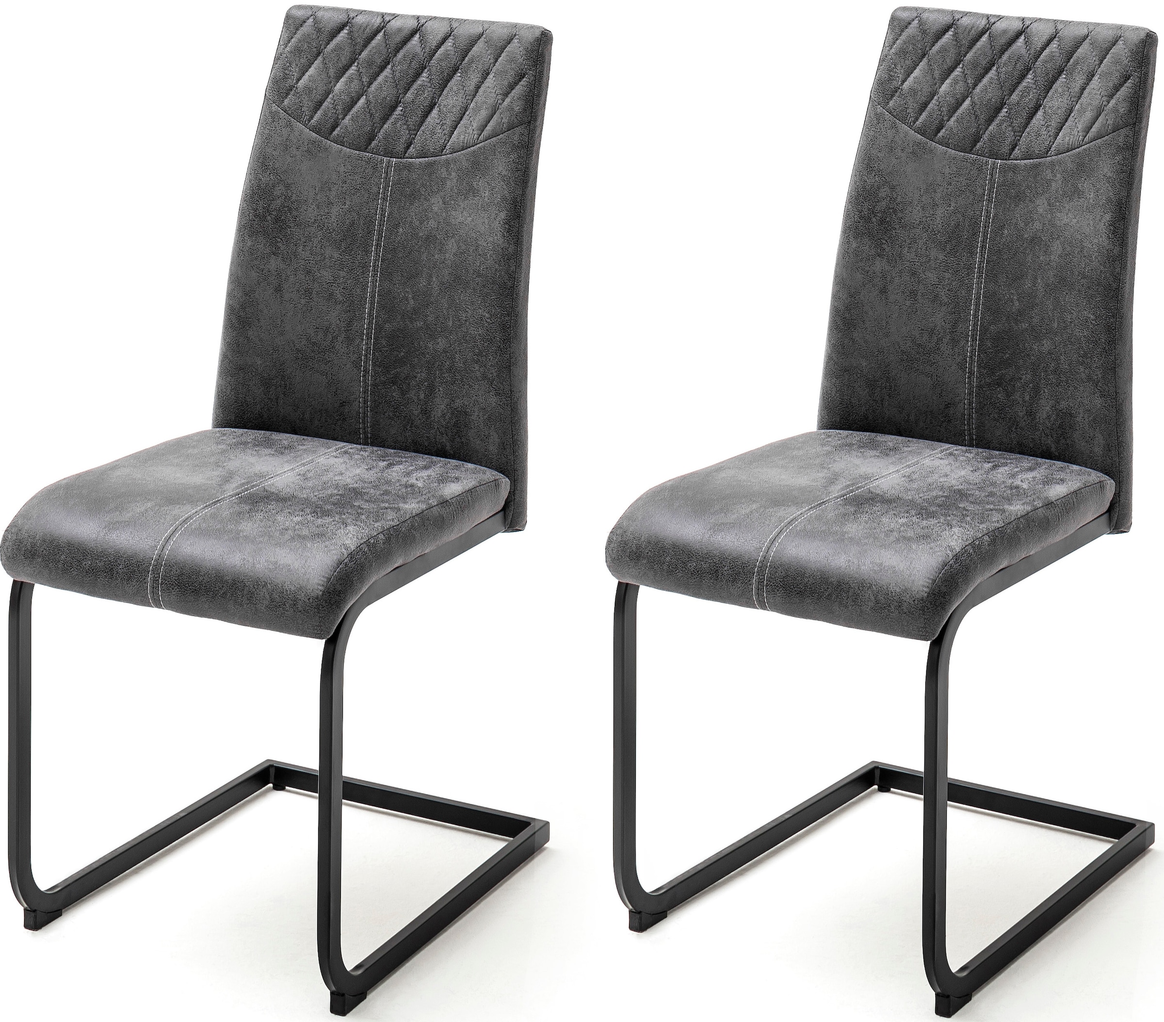 MCA furniture Esszimmerstuhl »Aosta« (Set) 4 Stk. Stoffbezug Stoffbezug Vin günstig online kaufen
