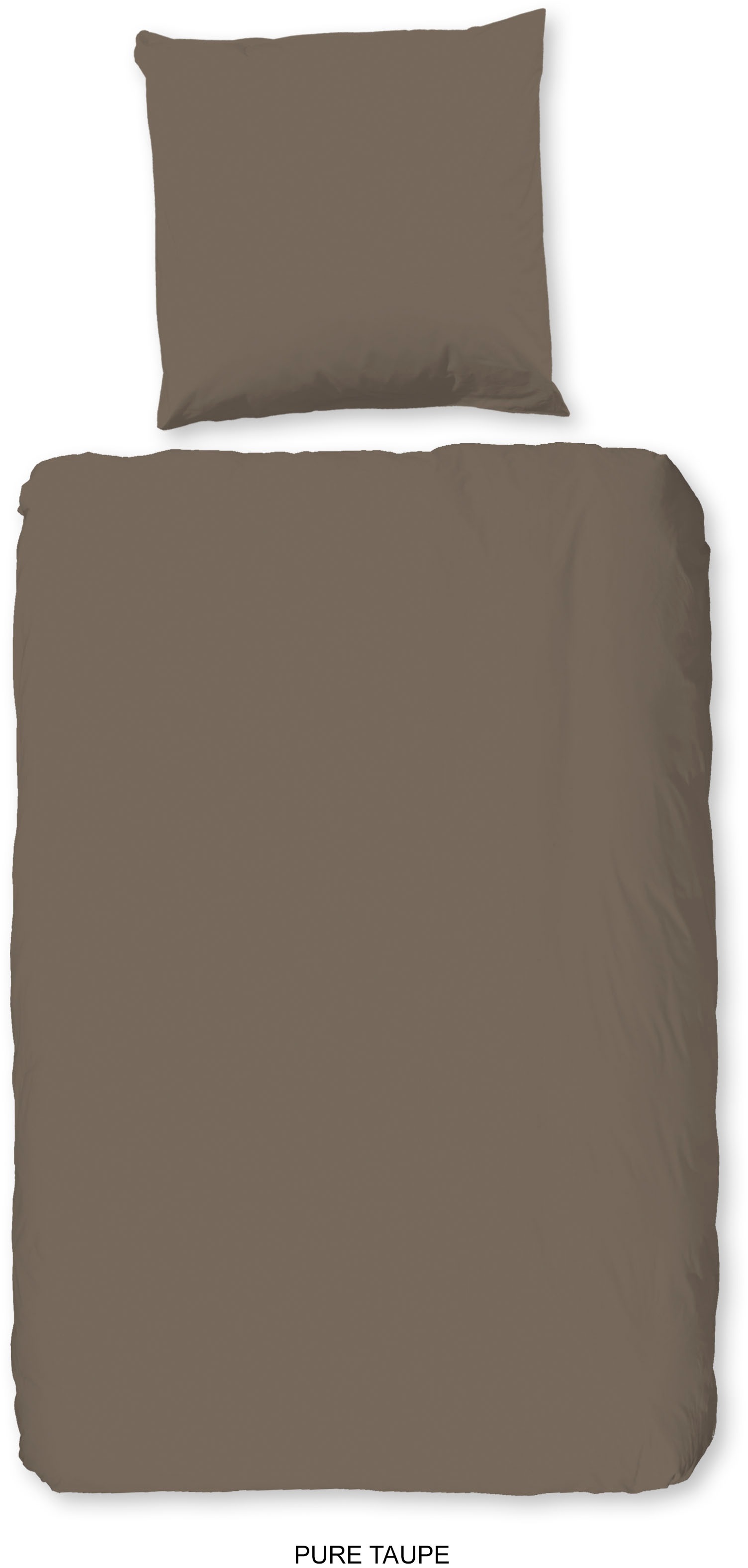 PURE luxury collection Bettwäsche »Pure uni«, Mikrofaser, Pflegeleicht, Wei günstig online kaufen