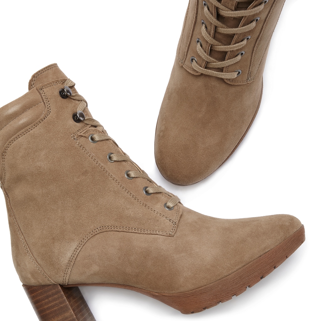 LASCANA High-Heel-Stiefelette »Schnürboots«