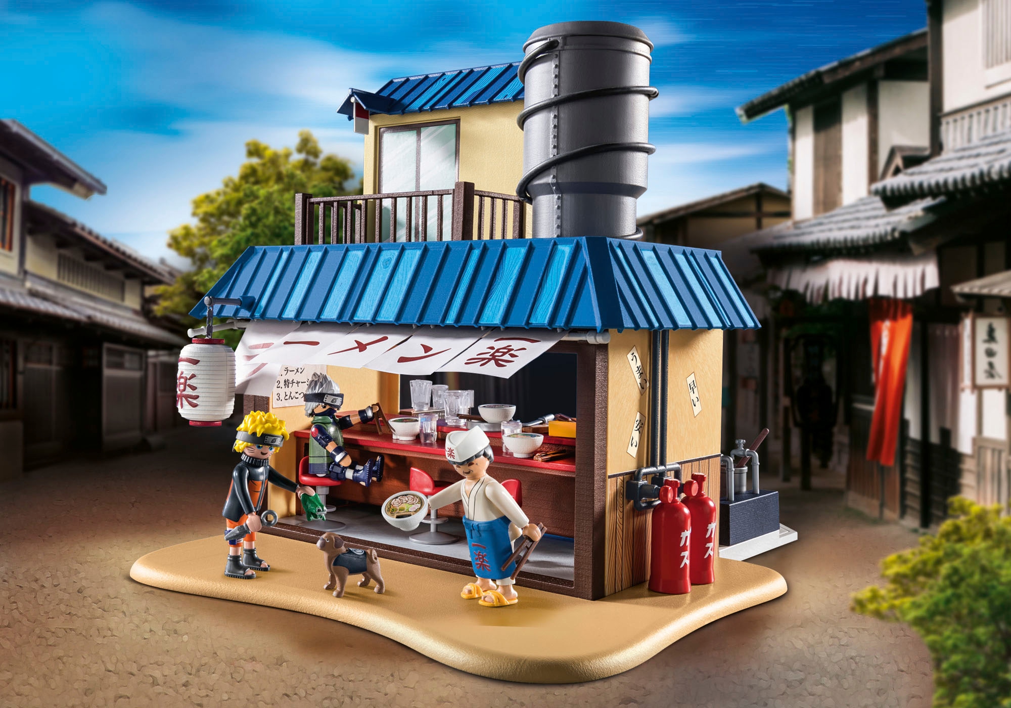 Playmobil® Konstruktions-Spielset »Ichiraku Ramen Shop (70668), Naruto«, (105 St.)