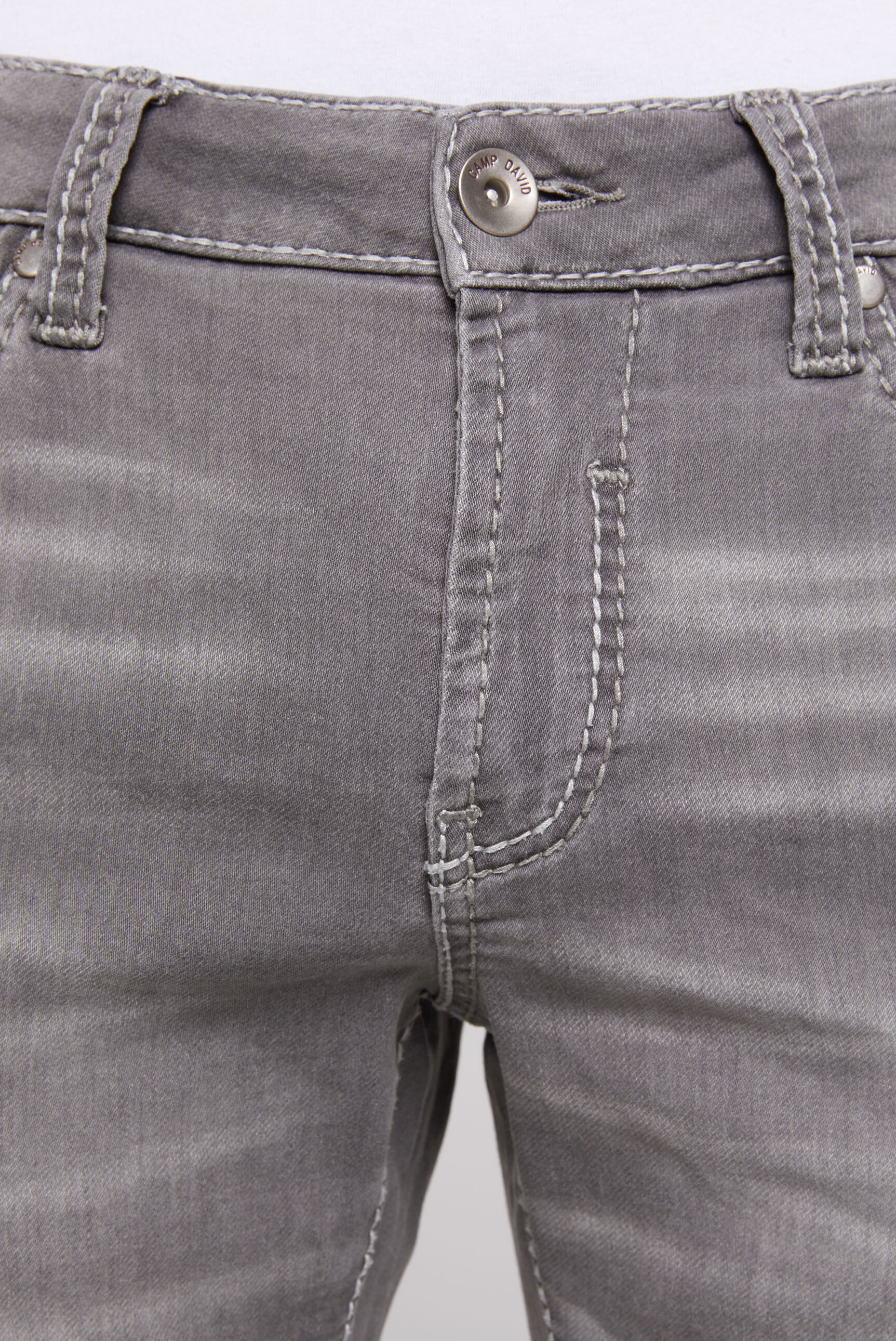 4. Bild von CAMP DAVID Jeansshorts, mit Turn-Up Saum