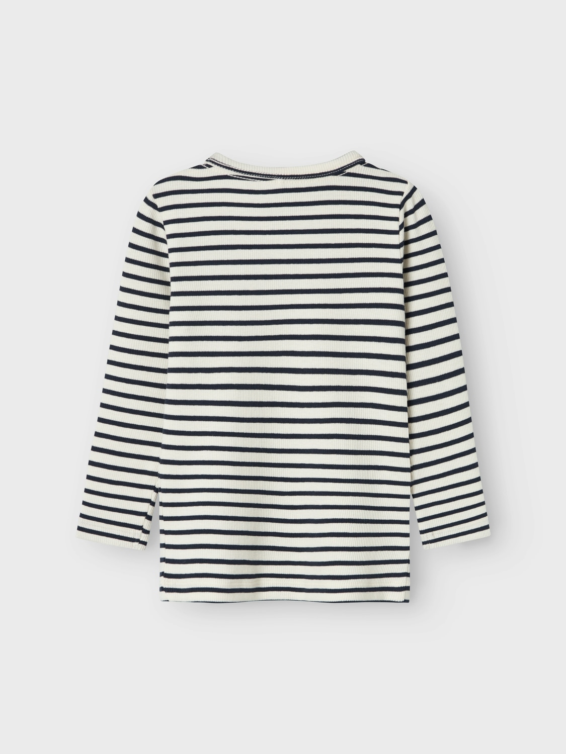 Name It Langarmshirt »NMNBANI LS XSL TOP NOOS« Ringel-Look in toller Rippen-Qualität