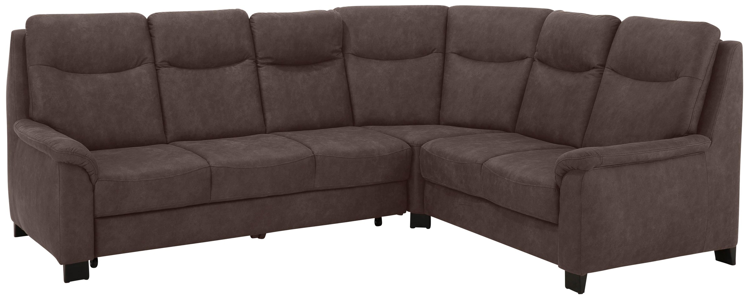 Home affaire Ecksofa »Boccaccio L-Form« mit Federkern, incl. Kopfteilverste günstig online kaufen