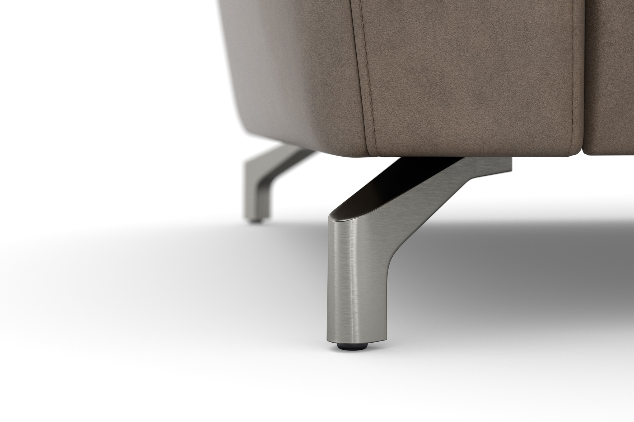 sit&more Ecksofa »Scarlett L-Form«, inklusive Kopfteilverstellung, wahlweise mit Bettfunktion, Bettkasten