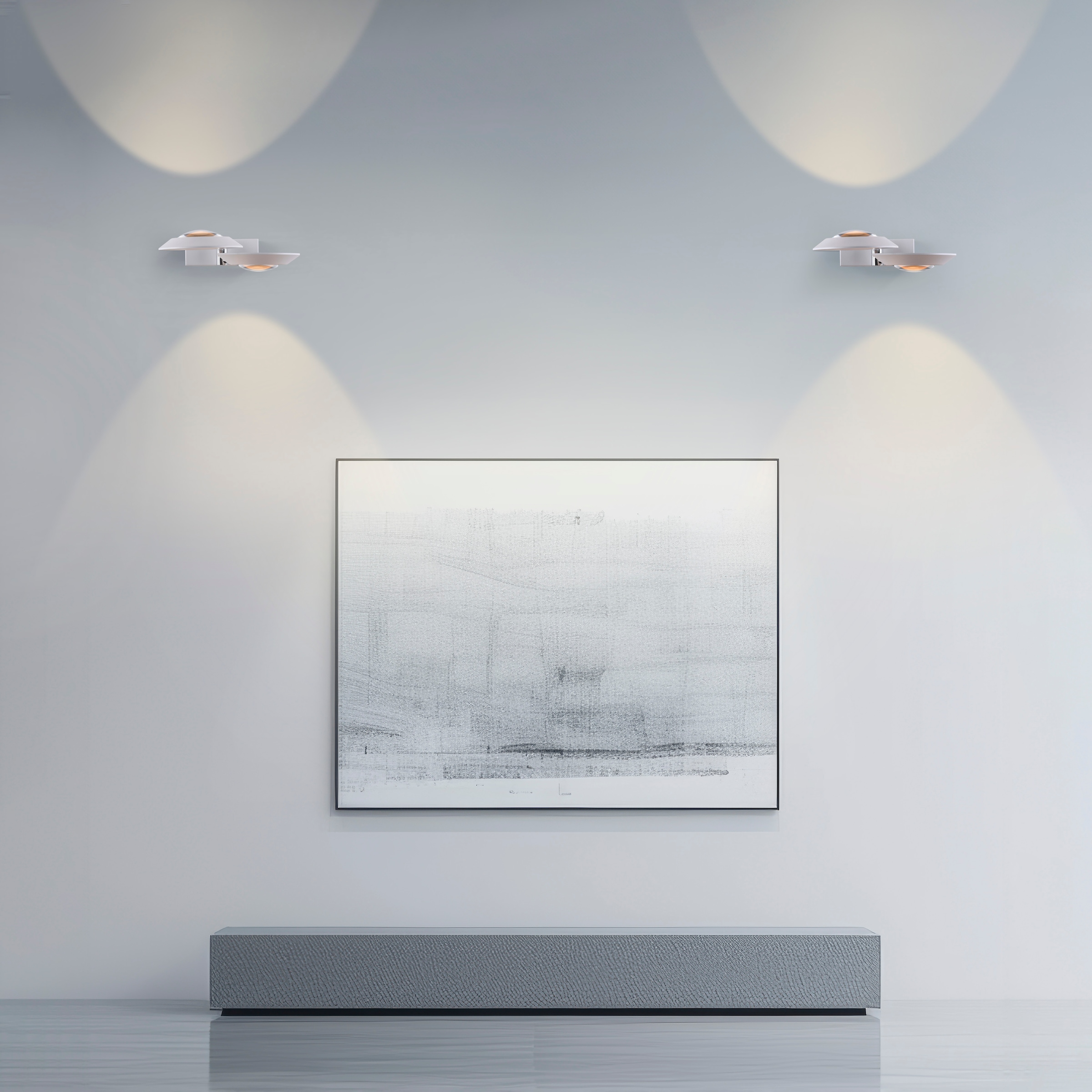 Neuhaus PURE LED Wandleuchte »PURE Oculis« LED-Board 1 Stk. Warmweiß Dimmfähig über separaten Tronicdimmer, dreh- & schwenkbar