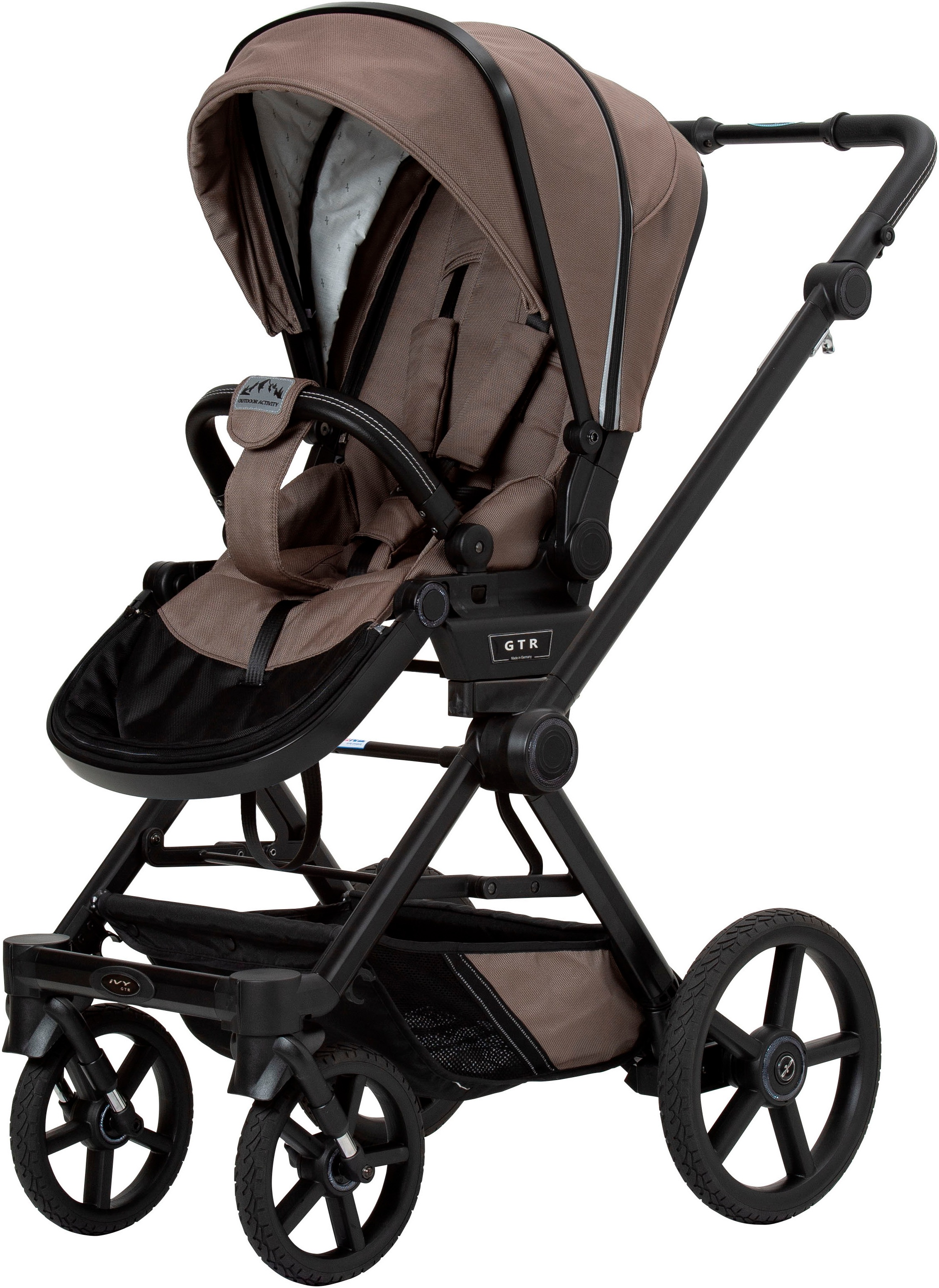 Hartan Kombi-Kinderwagen »Ivy GTR Outdoor mit Falttasche«, 22 kg, Made in Germany