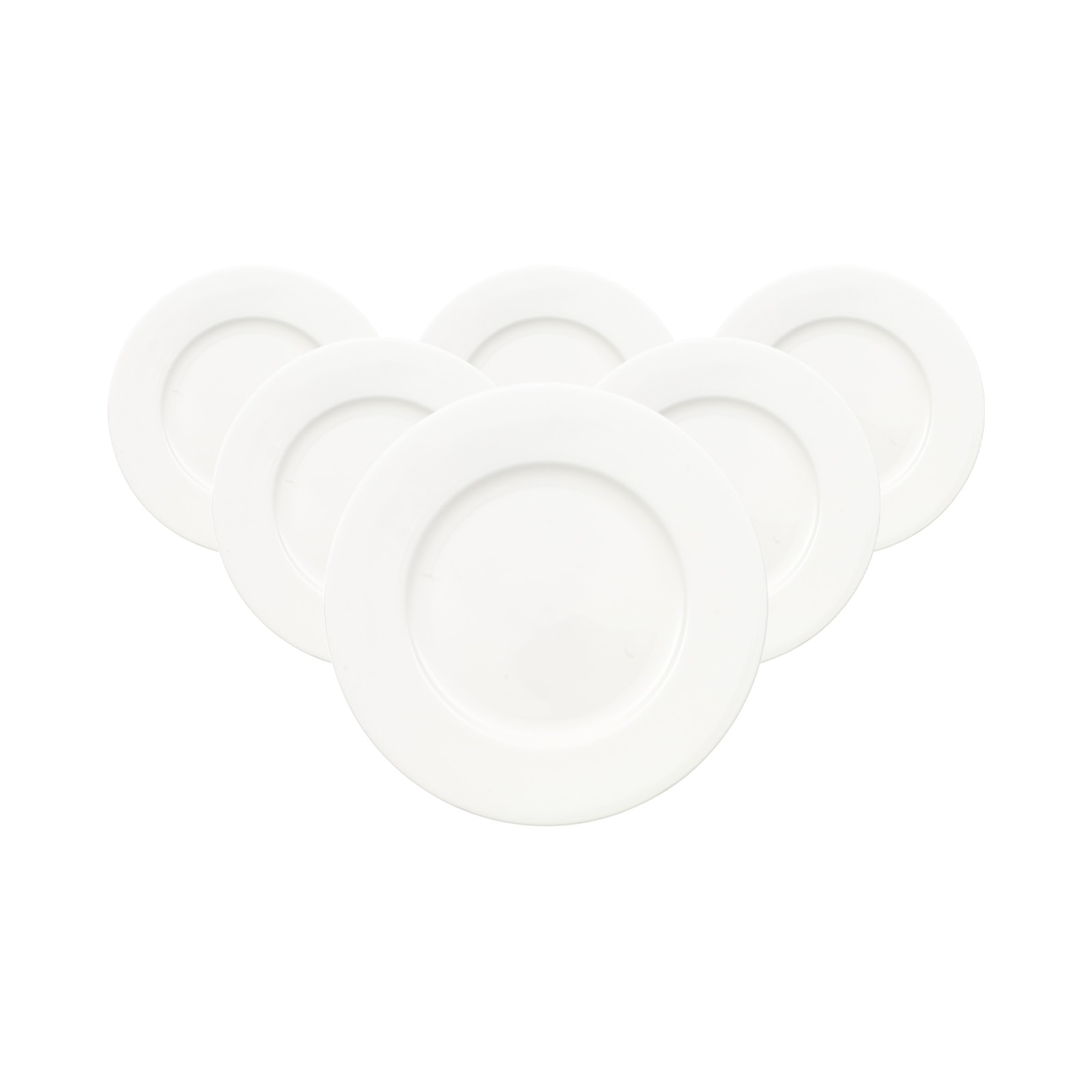 Villeroy & Boch Brotteller »Brotteller Anmut ø 16,4 cm 6er Set weiß« günstig online kaufen