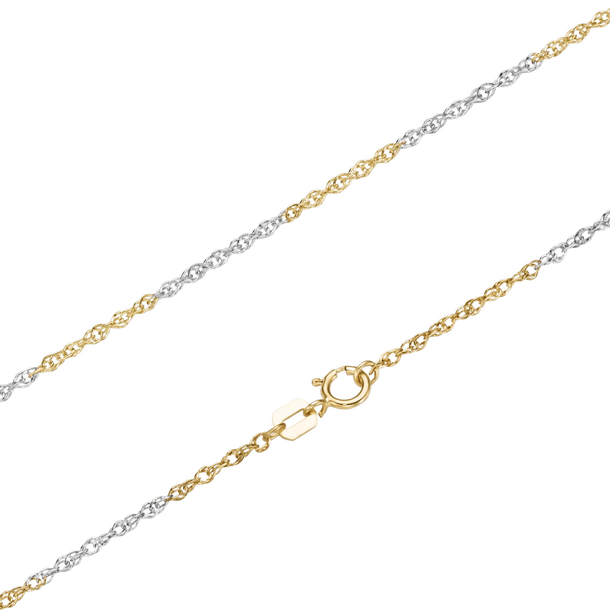 Firetti Goldkette »Schmuck Geschenk Gold 333 / 585 Halsschmuck Halskette Singapur bicolor«