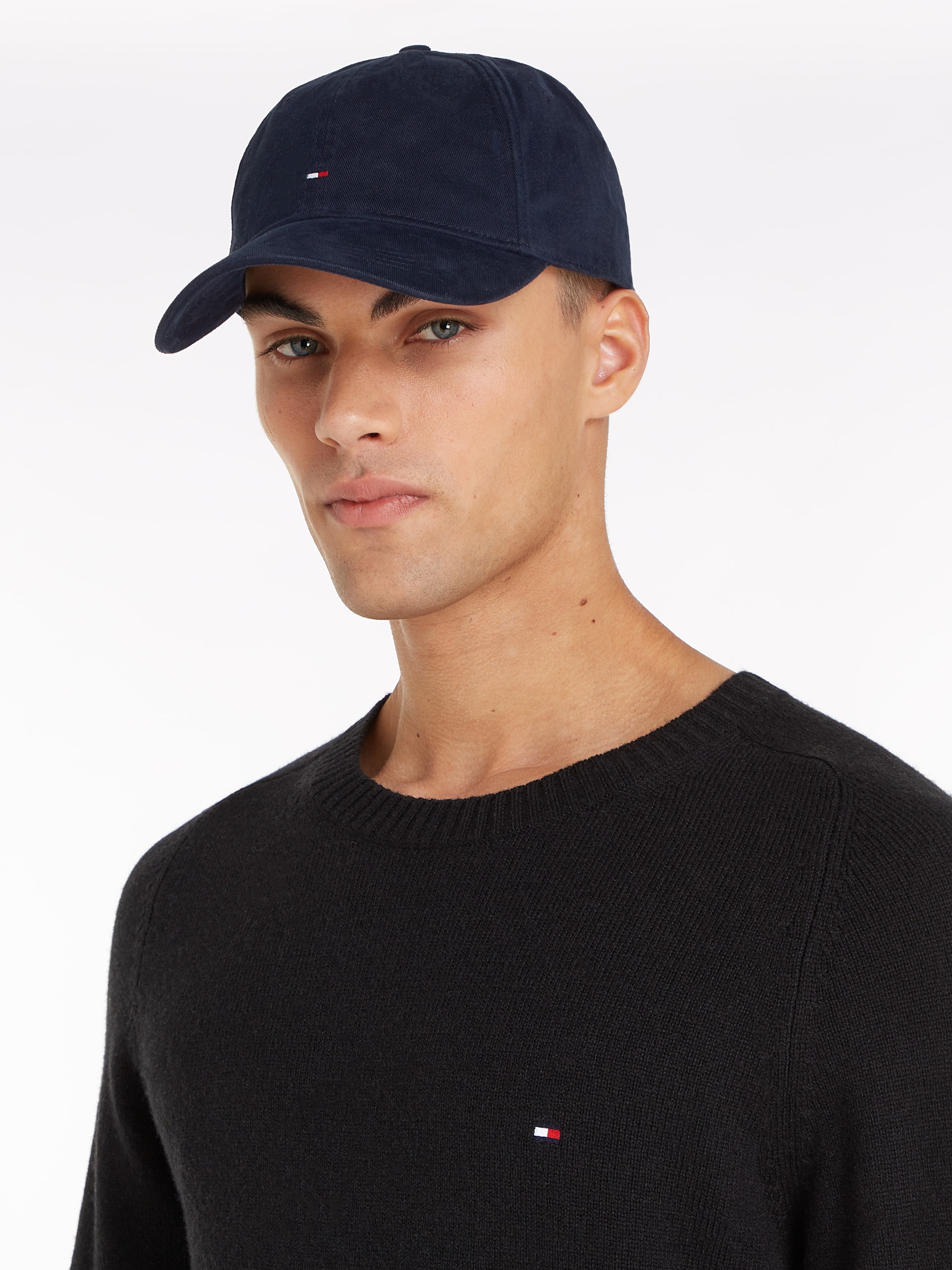 Tommy Hilfiger Baseball Cap »TH FLAG '85 SOFT 6 PANEL CAP« mit Logostickerei größenverstellbar Unisex