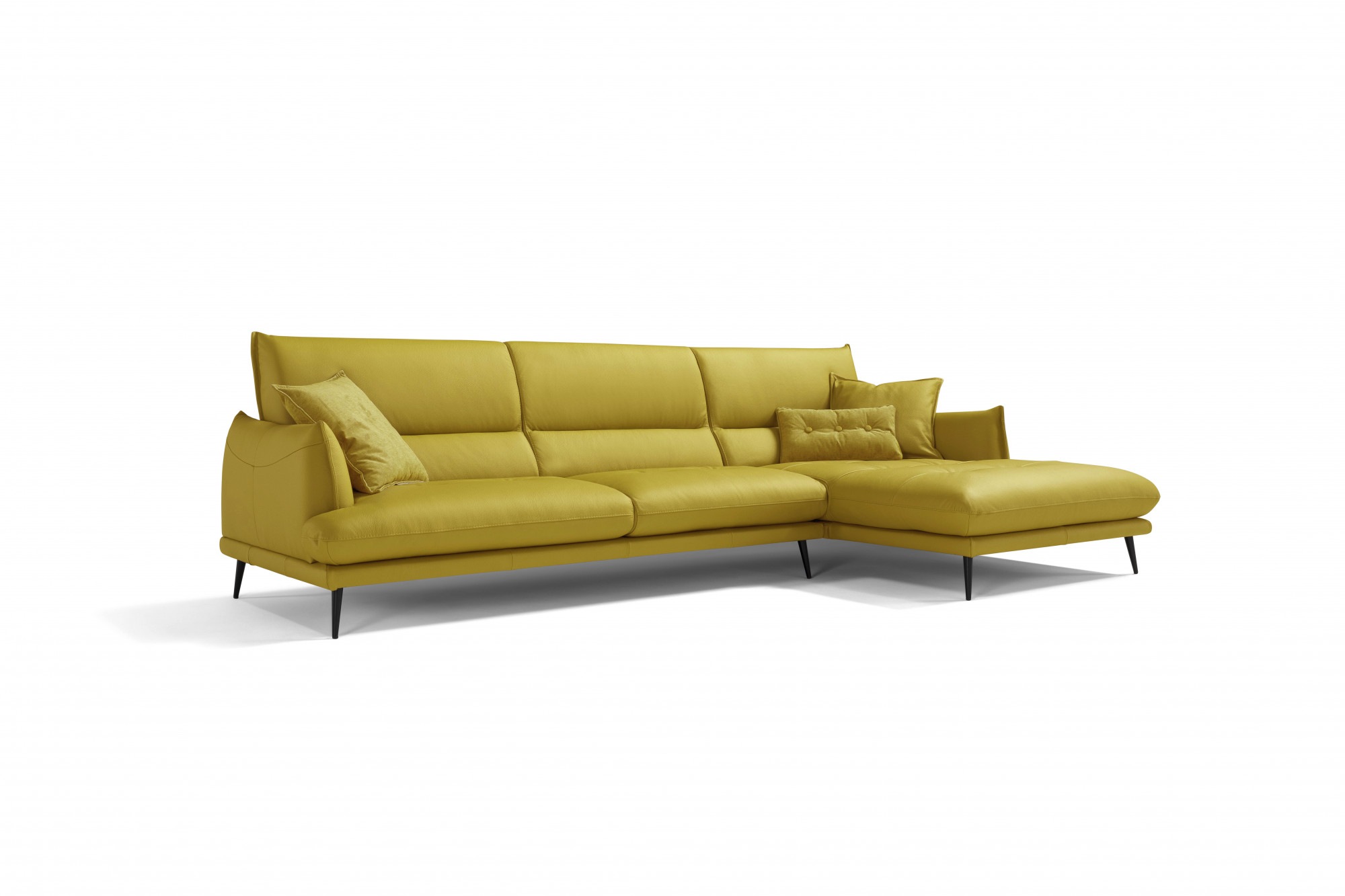 Egoitaliano Ecksofa »FUNNY, hochwertiges und aktuelles Design, bequeme Rück günstig online kaufen