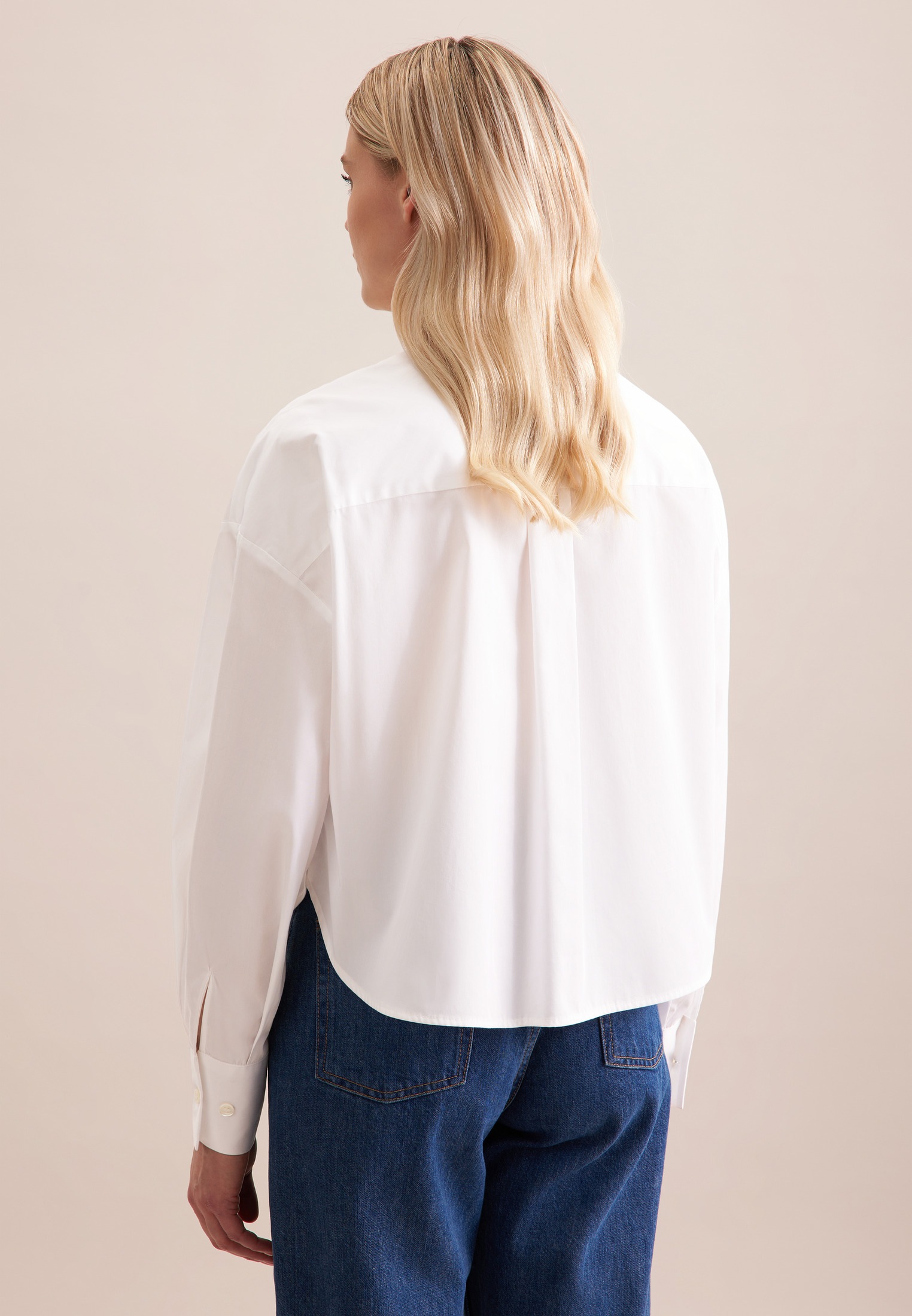 seidensticker Hemdbluse »Schwarze Rose« 1/1 Kragen Uni