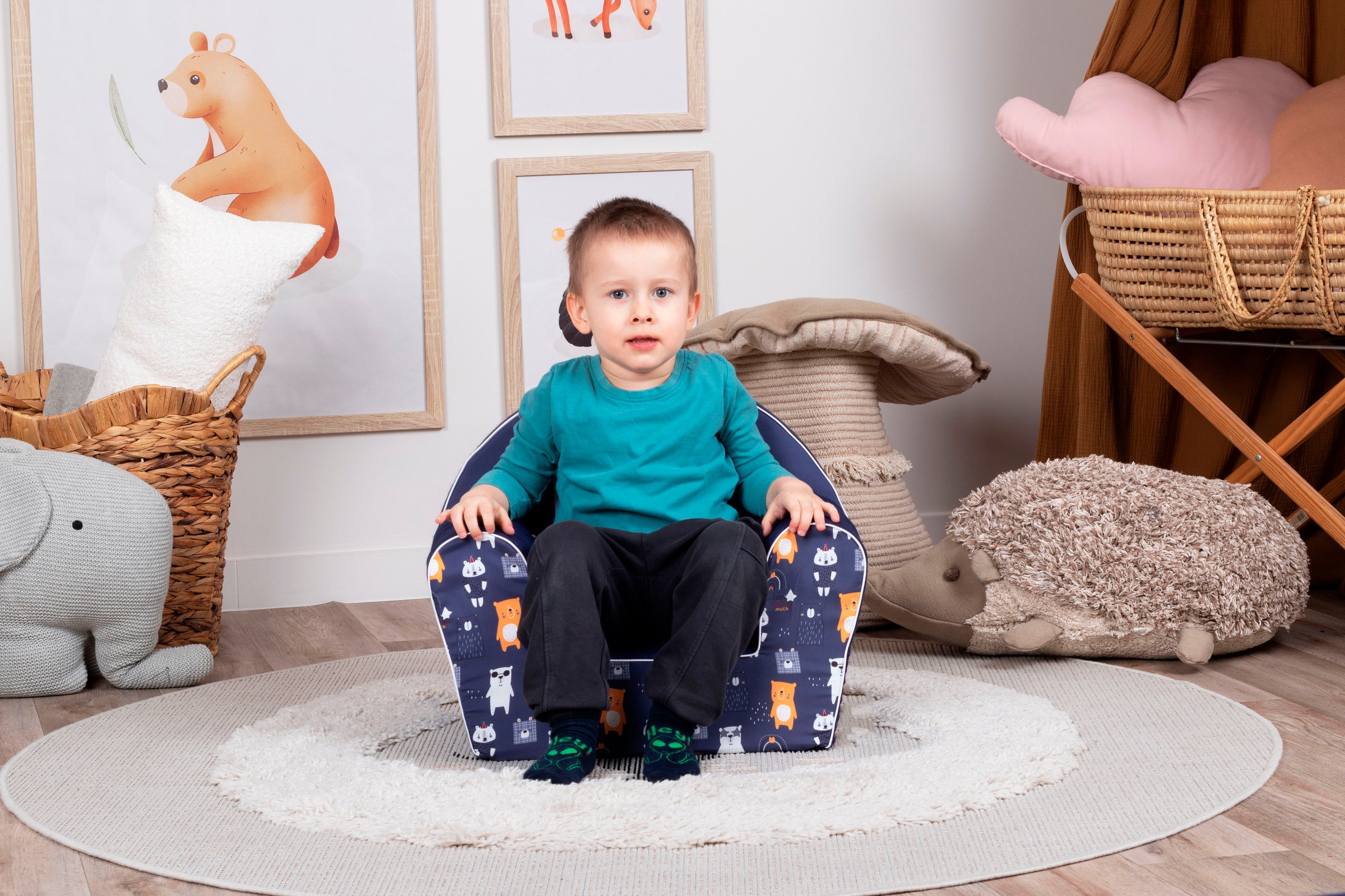 Knorrtoys® Sessel »Pretty bear«, für Kinder; Made in Europe
