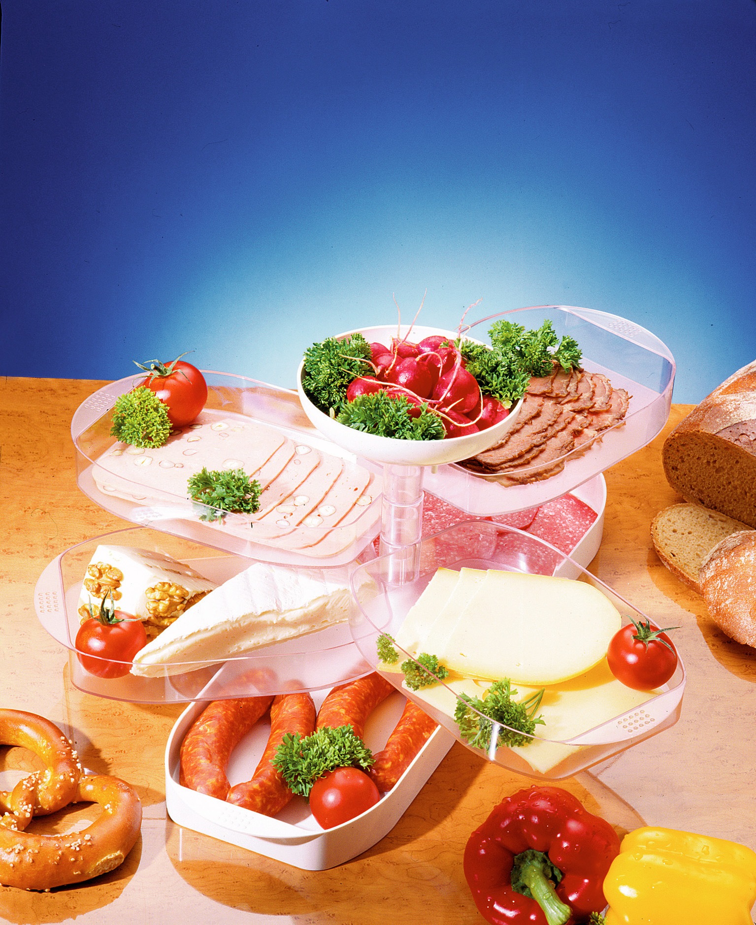 Ruco Frischhaltedose Set, 2 Stk. tlg. (Garnierbuffet) günstig online kaufen
