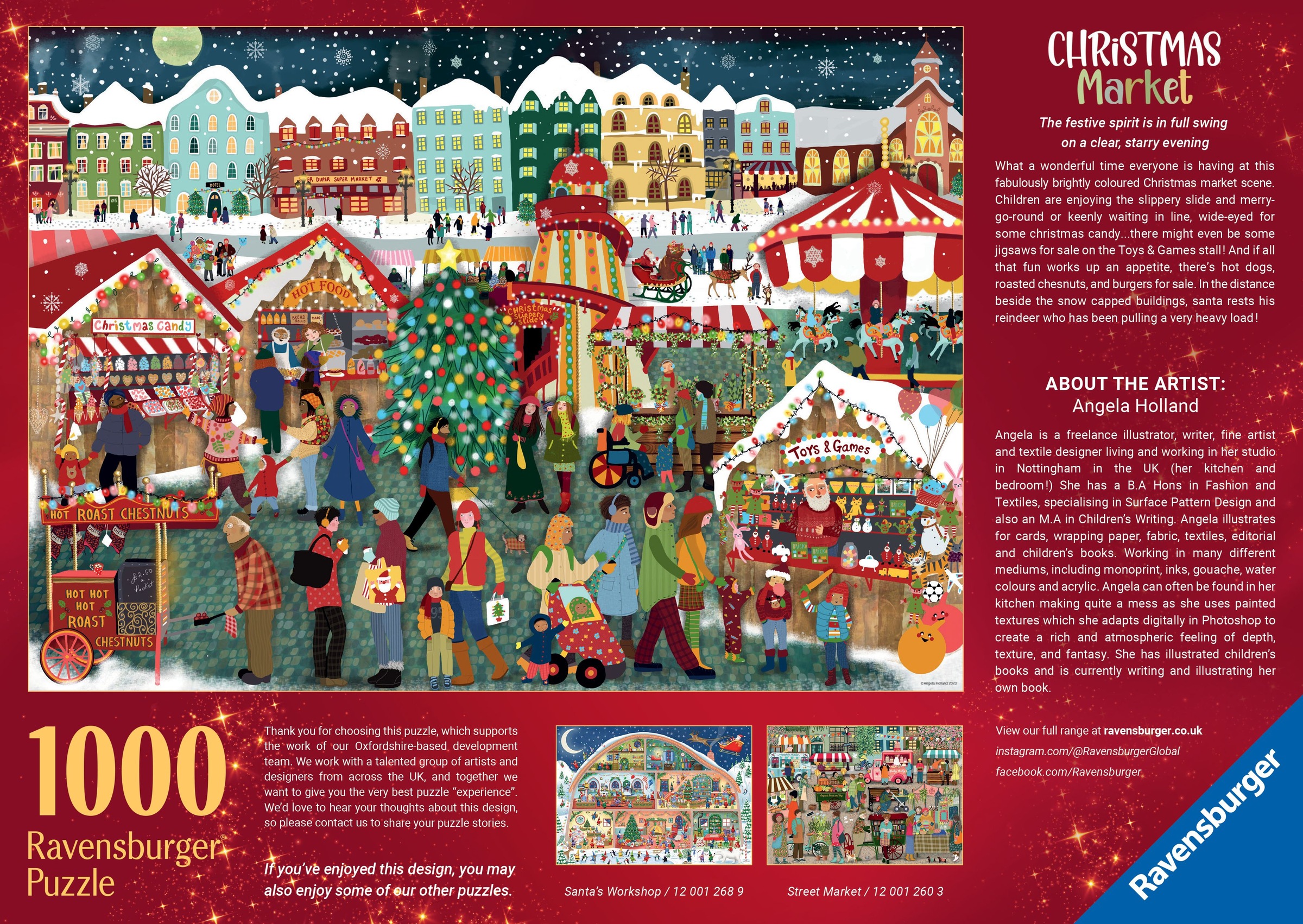 Ravensburger Puzzle »Christmas Market«, Made in Germany