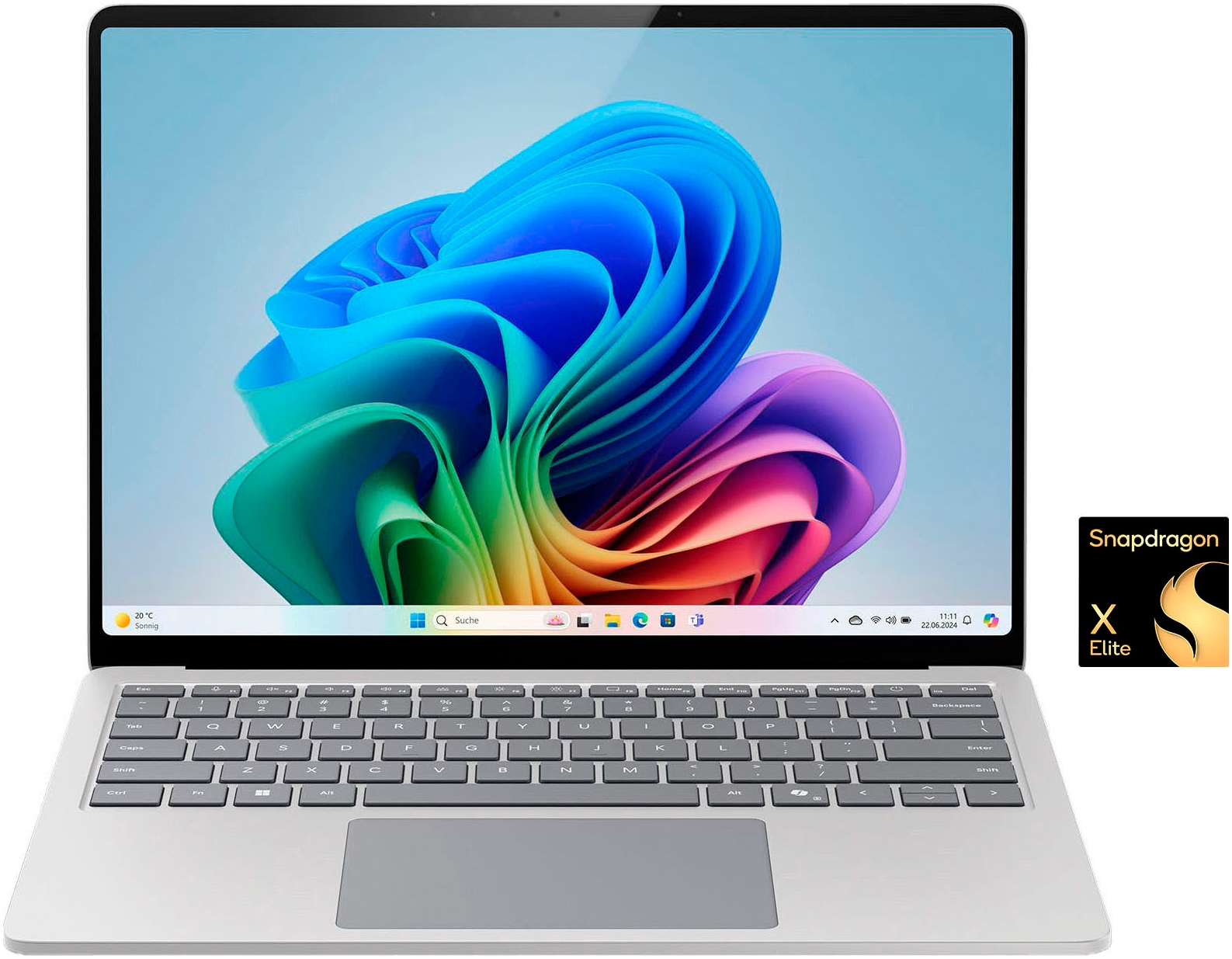 Microsoft Notebook »Surface Laptop, Copilot+ PC, 13" Touch-Display, 16 GB RAM, 7. Edition«, 35,05 cm, / 13,8 Zoll, Snapdragon, X Elite, Adreno, 1000 GB SSD