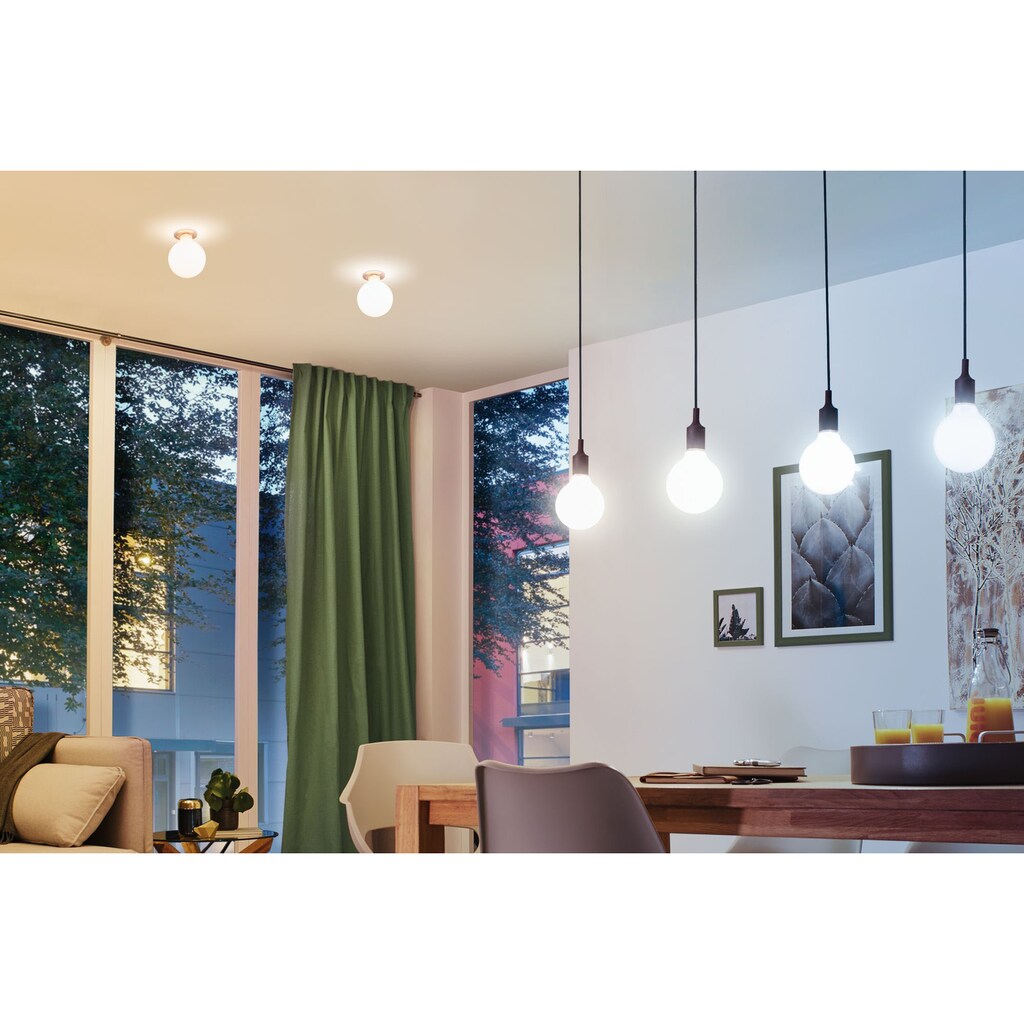 Paulmann LED-Leuchtmittel »Smart Home Zigbee Standardform 9 W Matt E27 2.700 - 6.500K«, E27, 1 St., Warmweiß