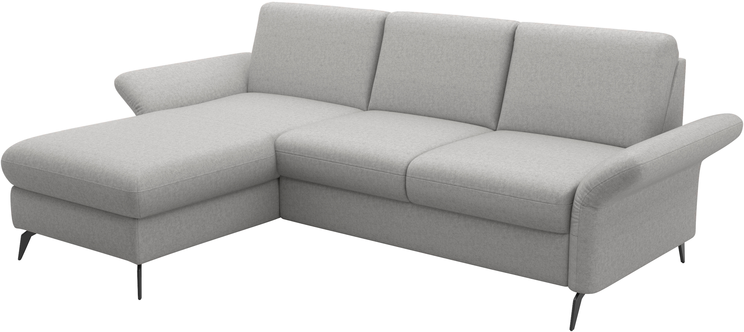Home affaire Ecksofa »Rochelle«, optional: Armteilverstellung, klappbar, Bettkasen