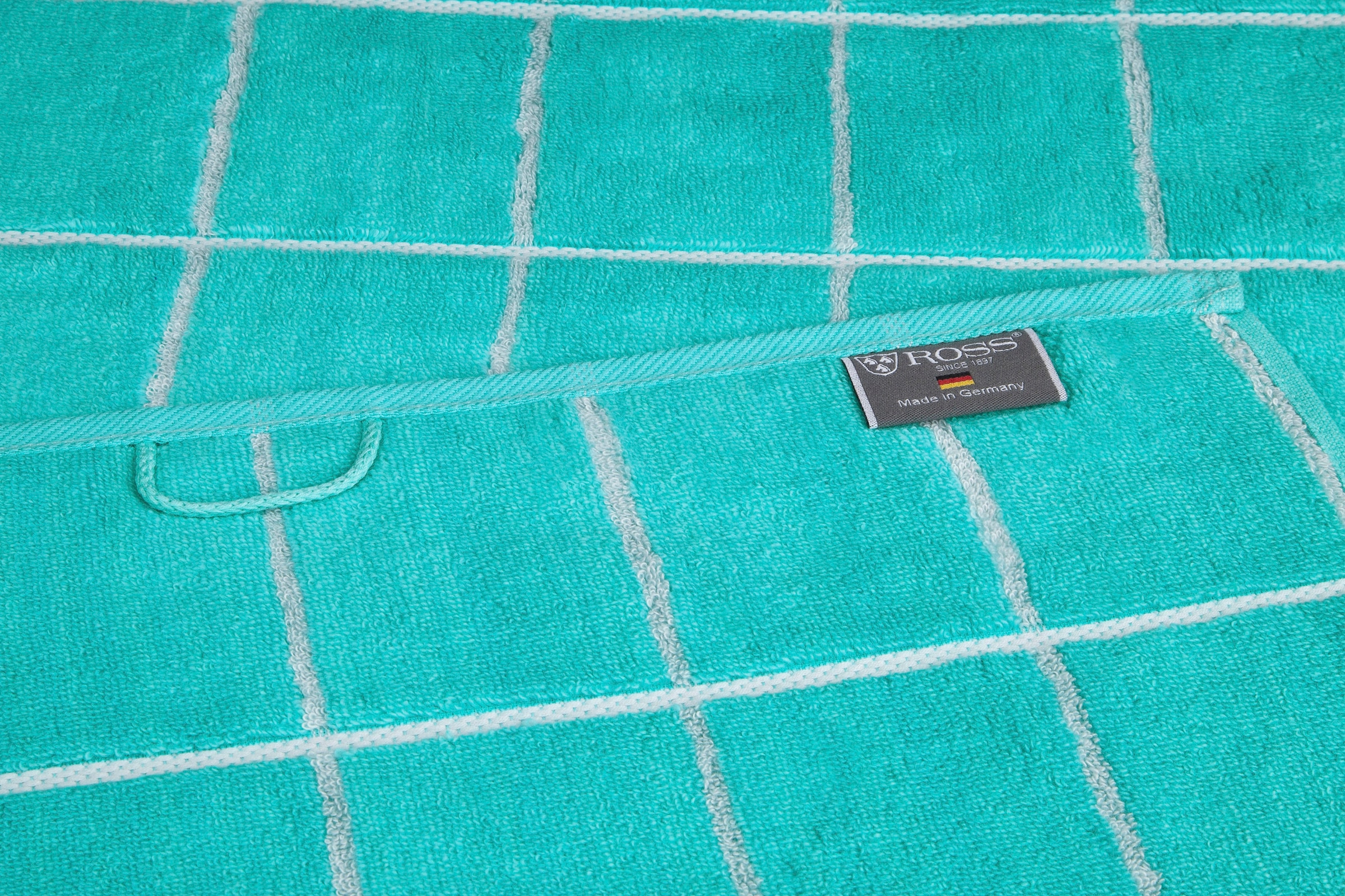 ROSS Handtücher »Cashmere Überkaro«, (2 St.), 100% Baumwolle, kariert, in modischen Karo Farben