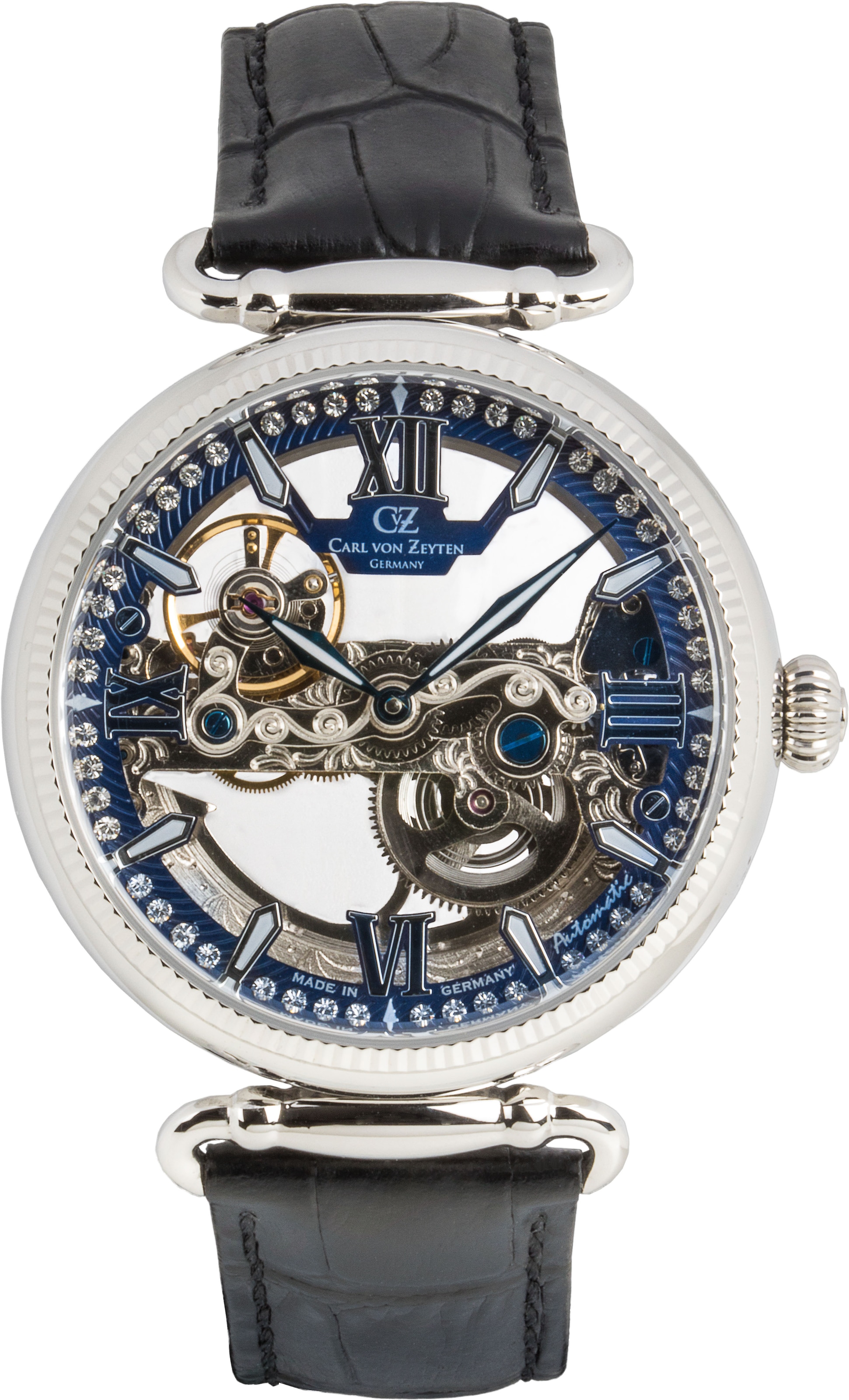 Carl von Zeyten Automatikuhr »Häusern«, Armbanduhr, mechanische Uhr, Damenuhr, Made in Germany