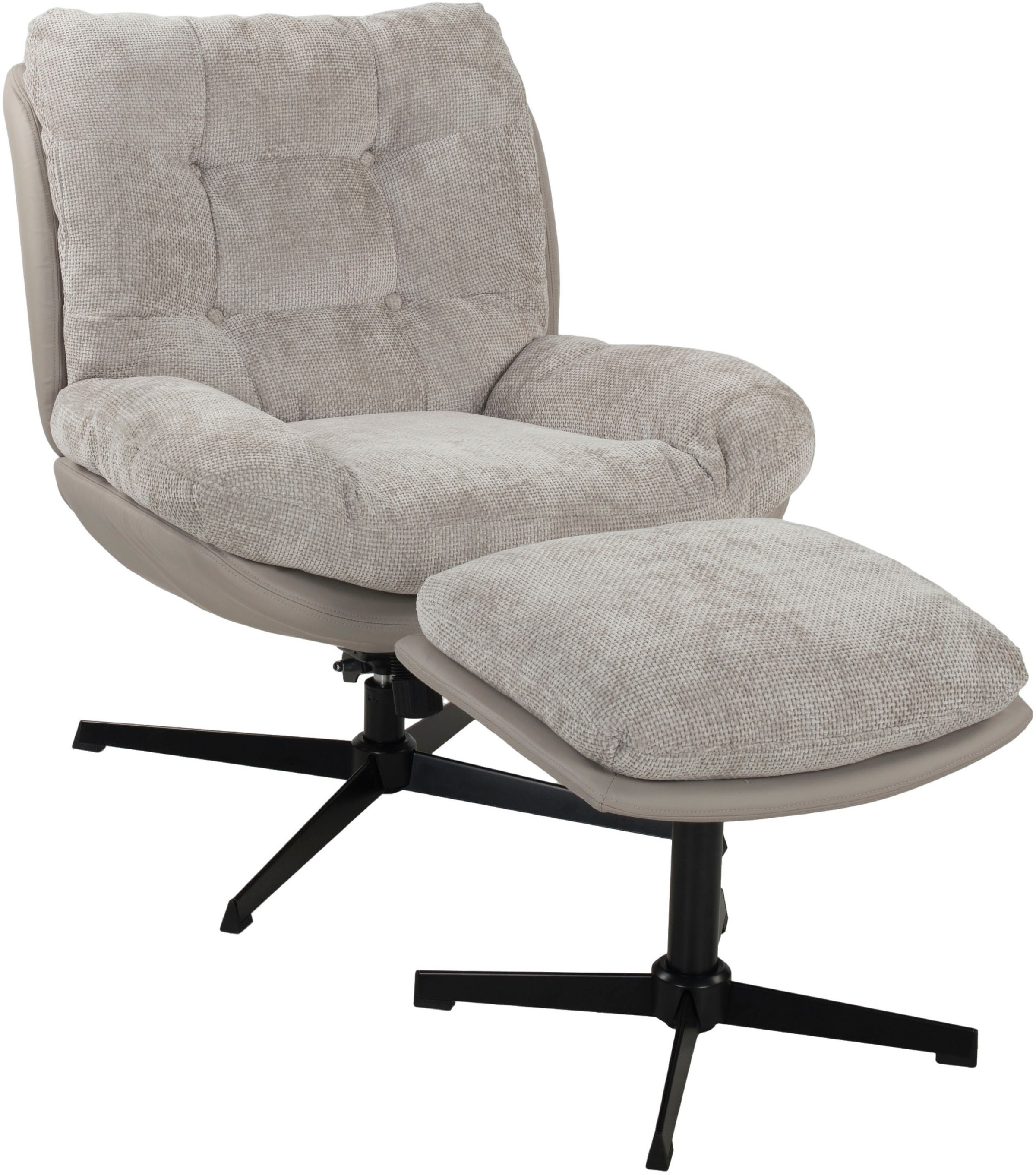 Duo Collection Relaxsessel »Tolox mit Hocker«, (2 St.), inklusive Wippfunkt günstig online kaufen