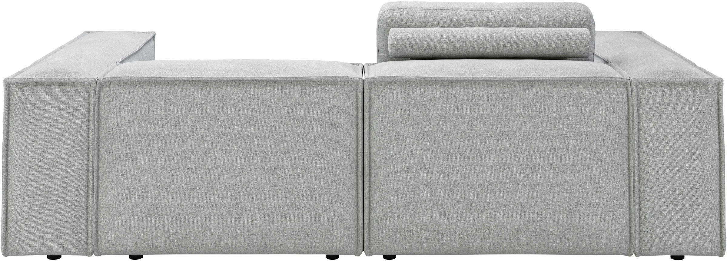 Places of Style Ecksofa »Watertown, kompakte L-Form, 246 cm breite für kleinere Räume«, modernes Ecksofa mit Feincordbezug, platzsparend & bequem