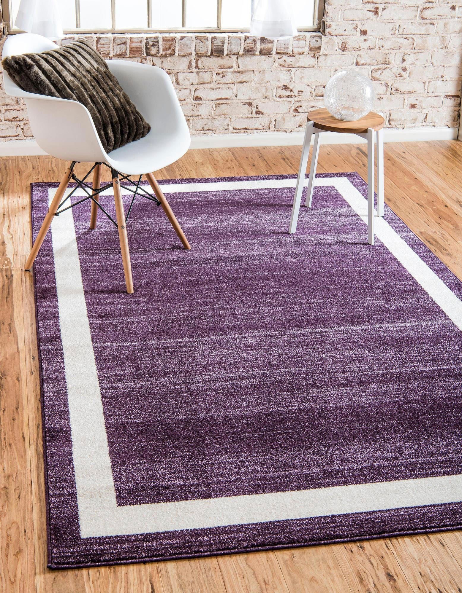 Myflair Möbel & Accessoires Teppich »Good Times Lagerräumung«, rechteckig, 13 mm Höhe, Kurzflor, gewebt, melierte Optik, mit Bordüre
