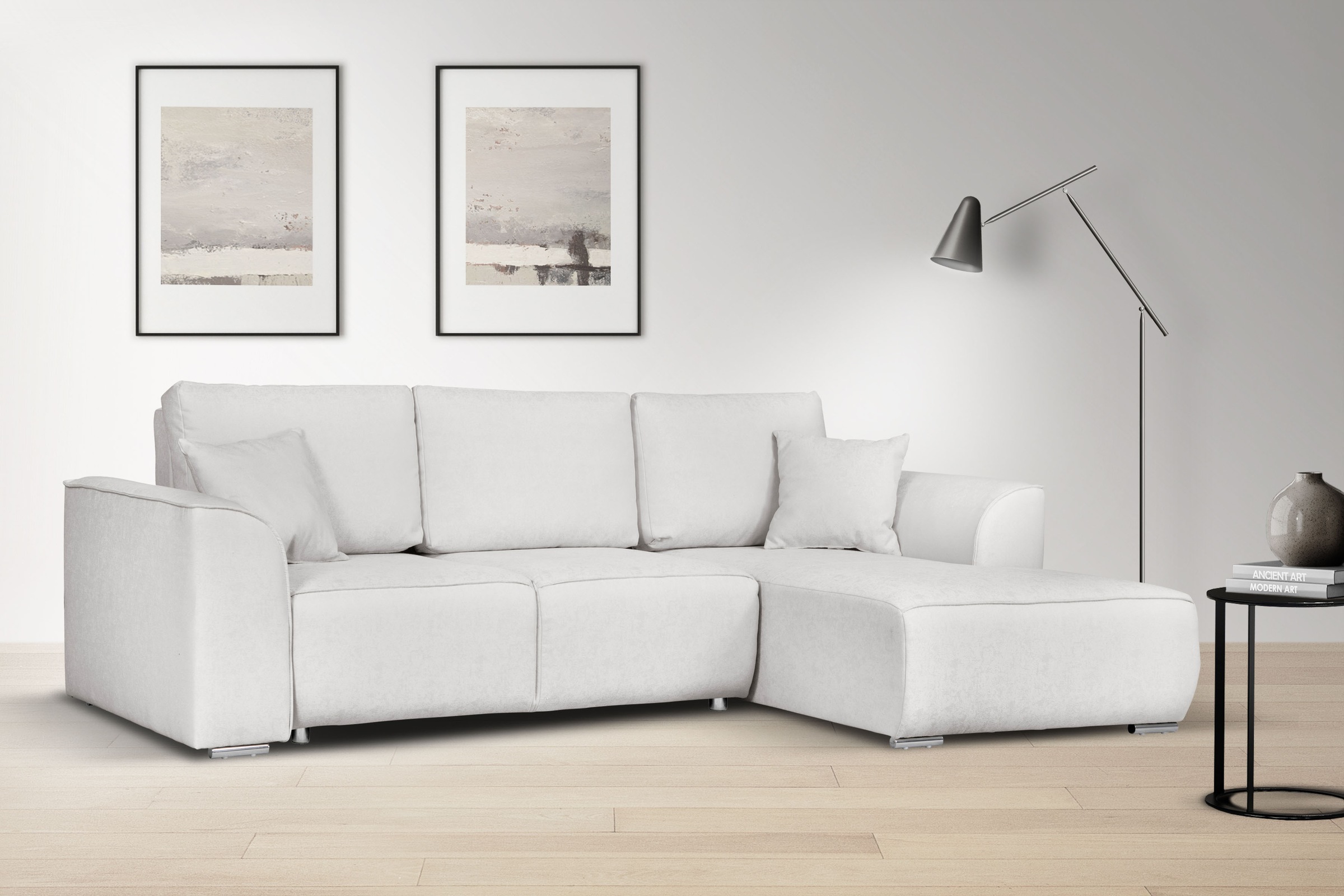 INOSIGN Ecksofa »BEATRICE optionale Schlafsofa mit Bettkasten, B/T/H: 265/1 günstig online kaufen