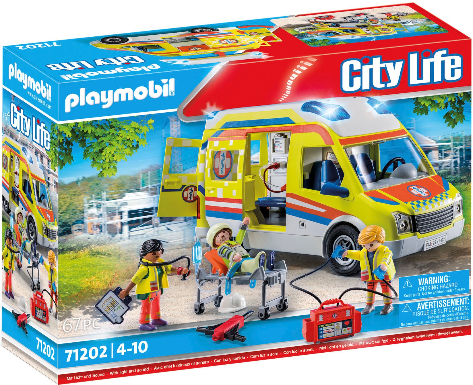 Playmobil® Konstruktions-Spielset »Rettungsteam (71244), City Life«, Made in Europe kaufen